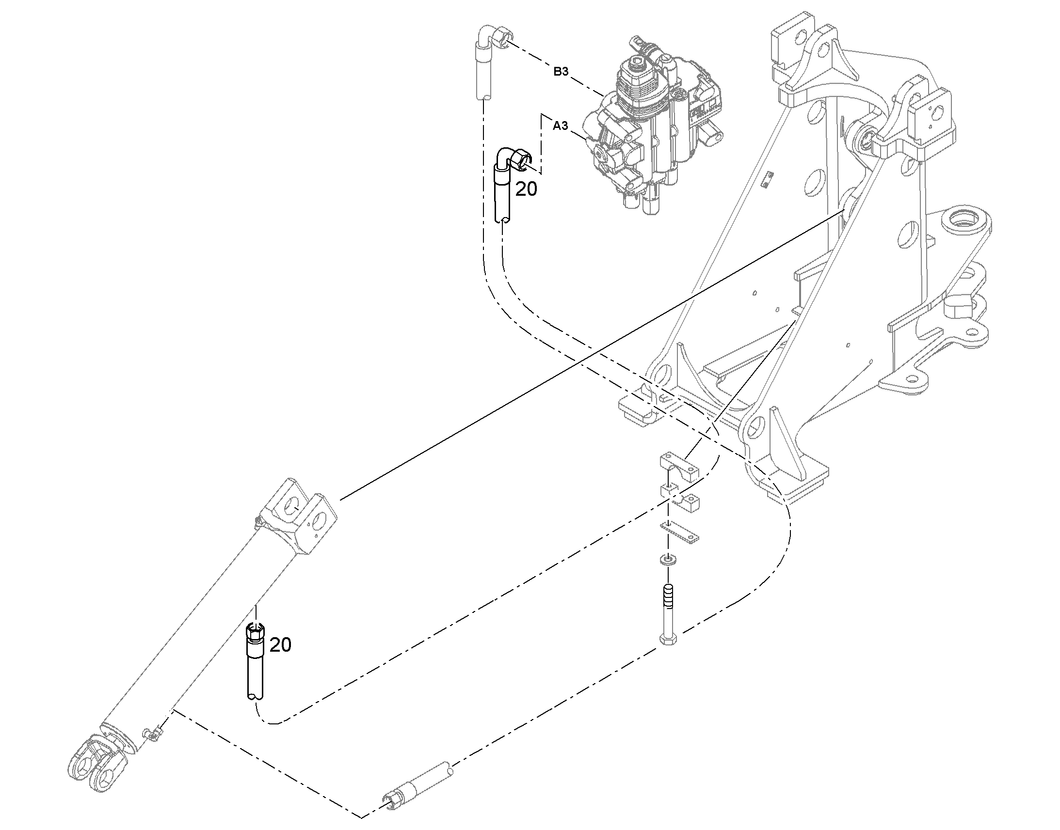 ШЛАНГ 12X2650 7016938 LIEBHERR