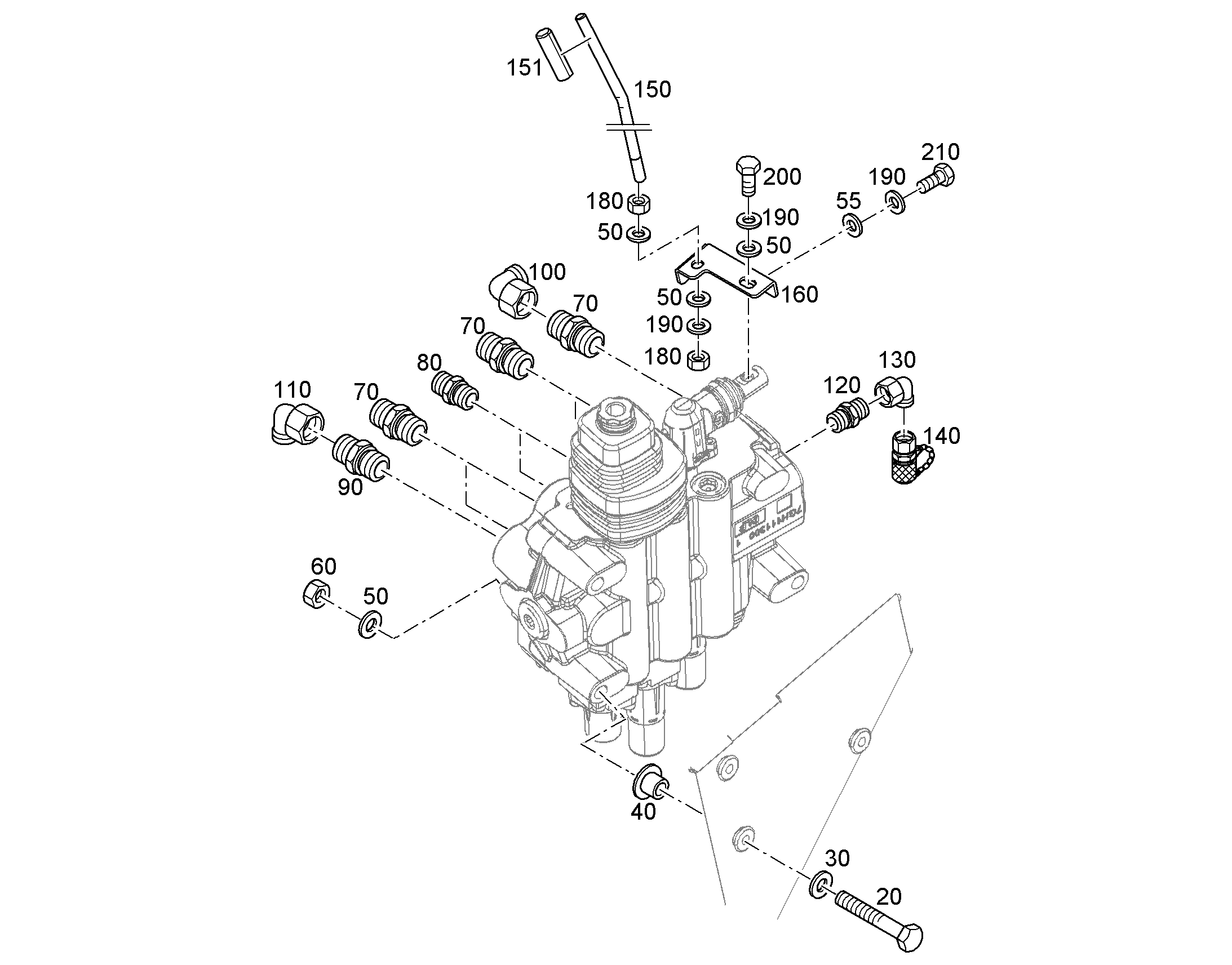 ХОМУТ 93020884 LIEBHERR