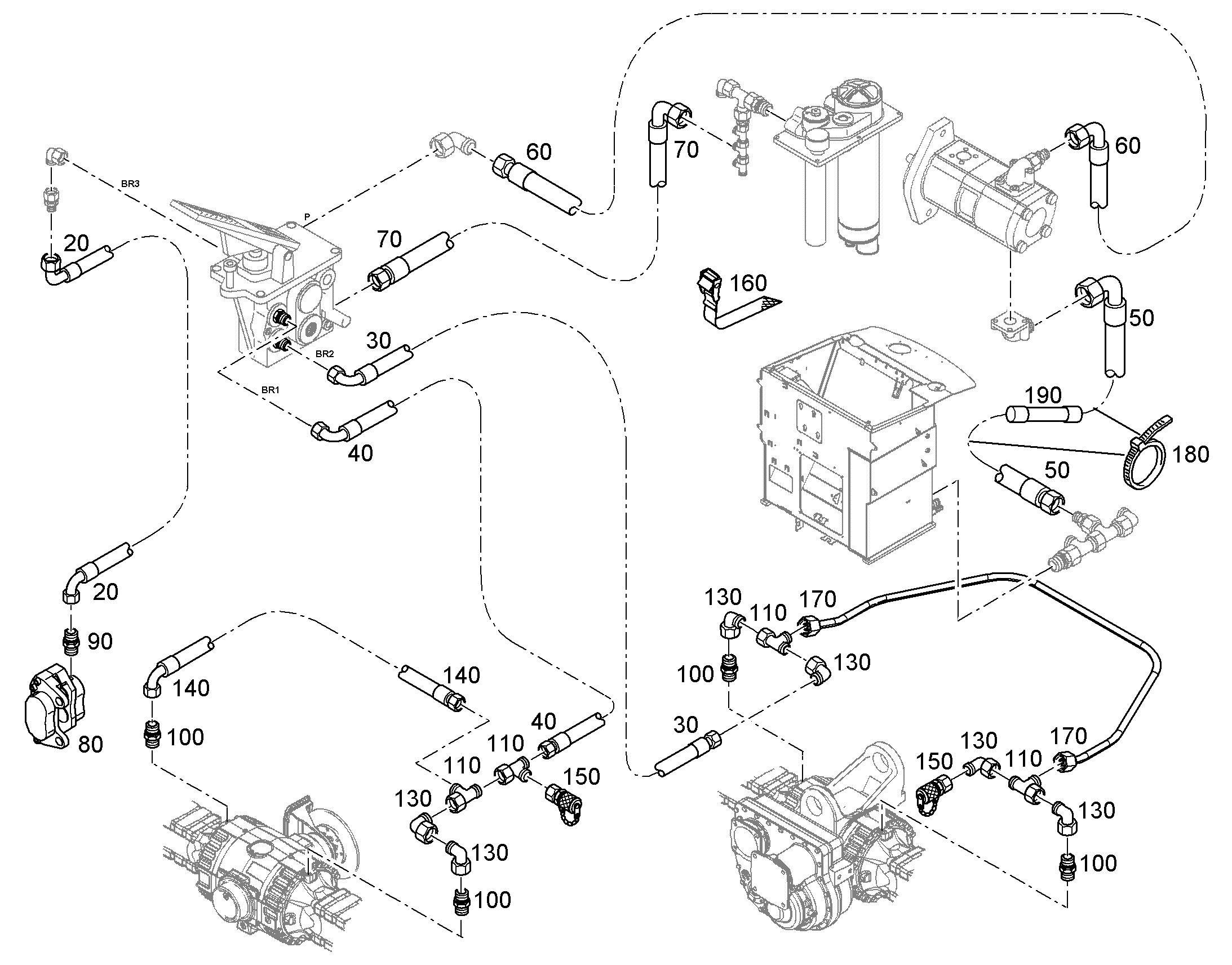 ШЛАНГ 16X1850 10217546 LIEBHERR