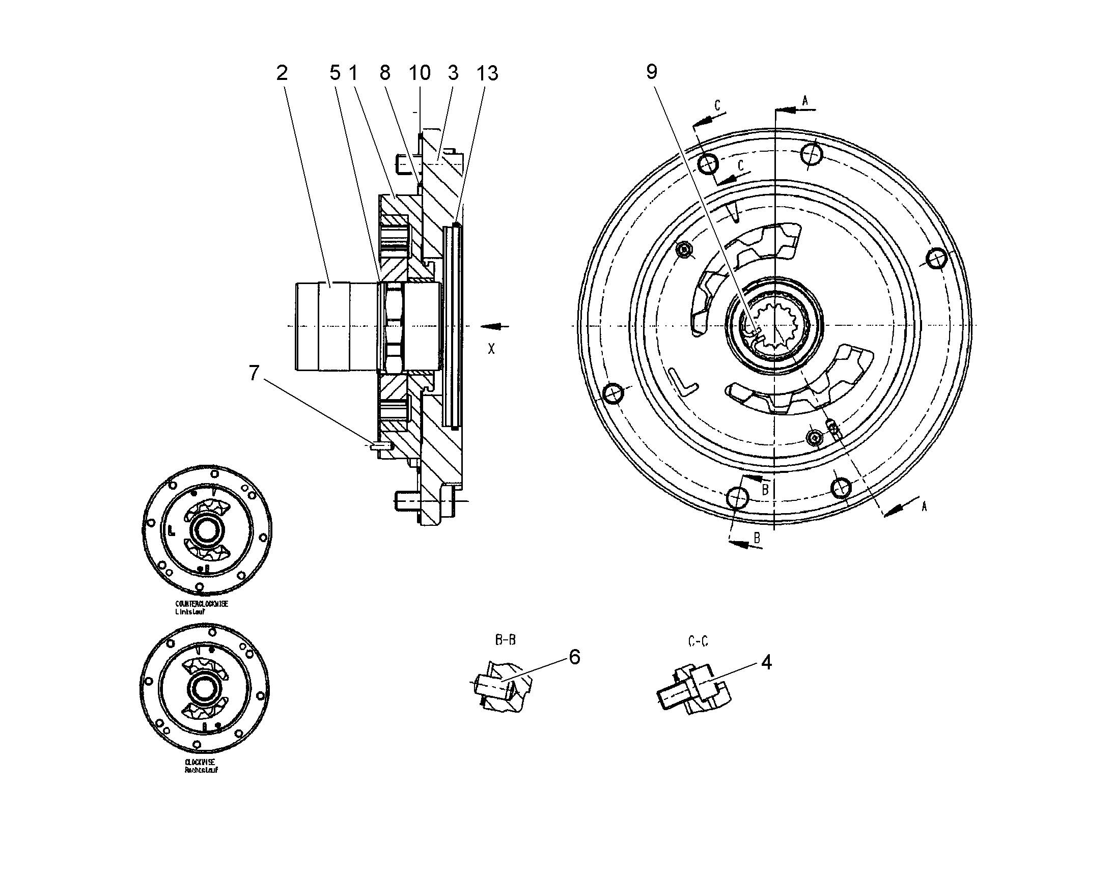 ПРУЖИННОЕ СТОПОРНОЕ КОЛЬЦО 11494444 LIEBHERR