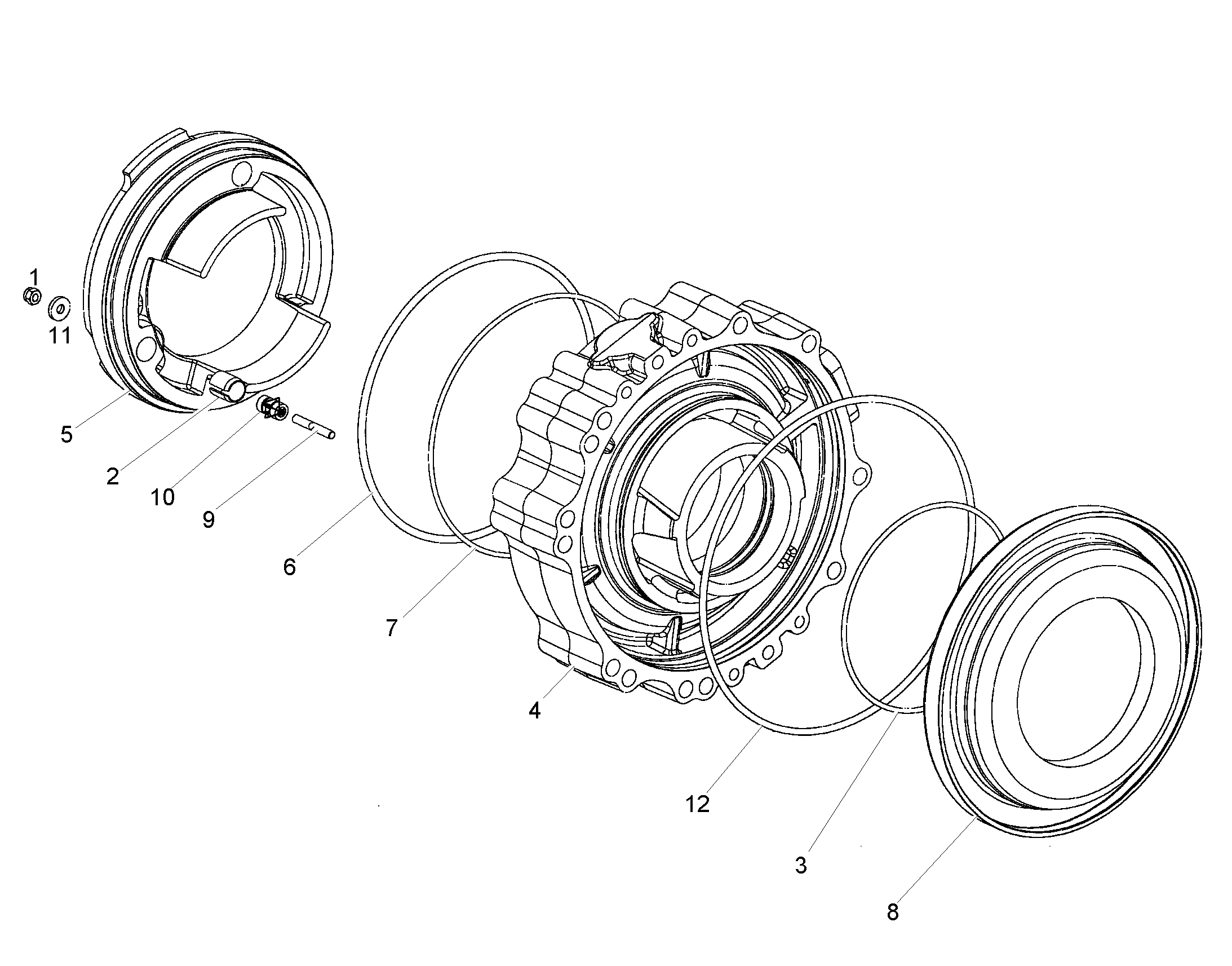 ПРОМЕЖУТОЧНОЕ КОЛЬЦО 11490750 LIEBHERR