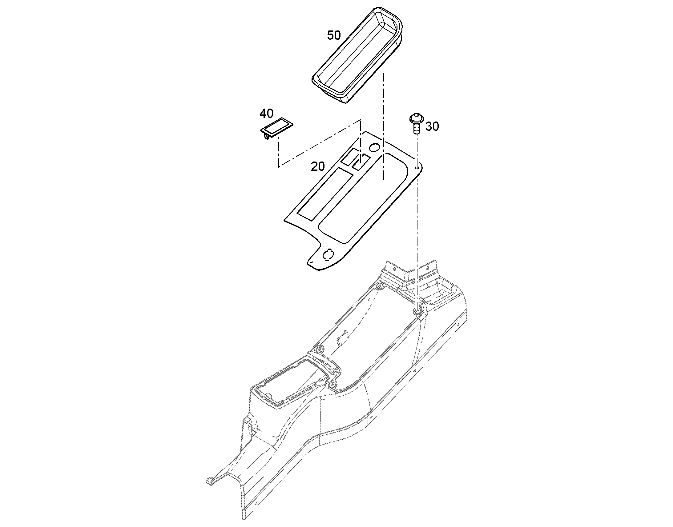 ПРИБОРЫ БОКОВОЕ КРЕПЛЕНИЕ 93020974 LIEBHERR