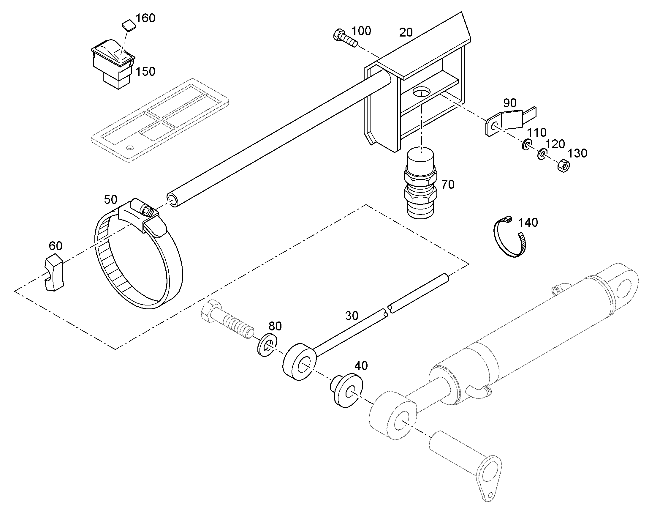 ГИЛЬЗА РАСПОРНАЯ 17X27X14 93016537 LIEBHERR