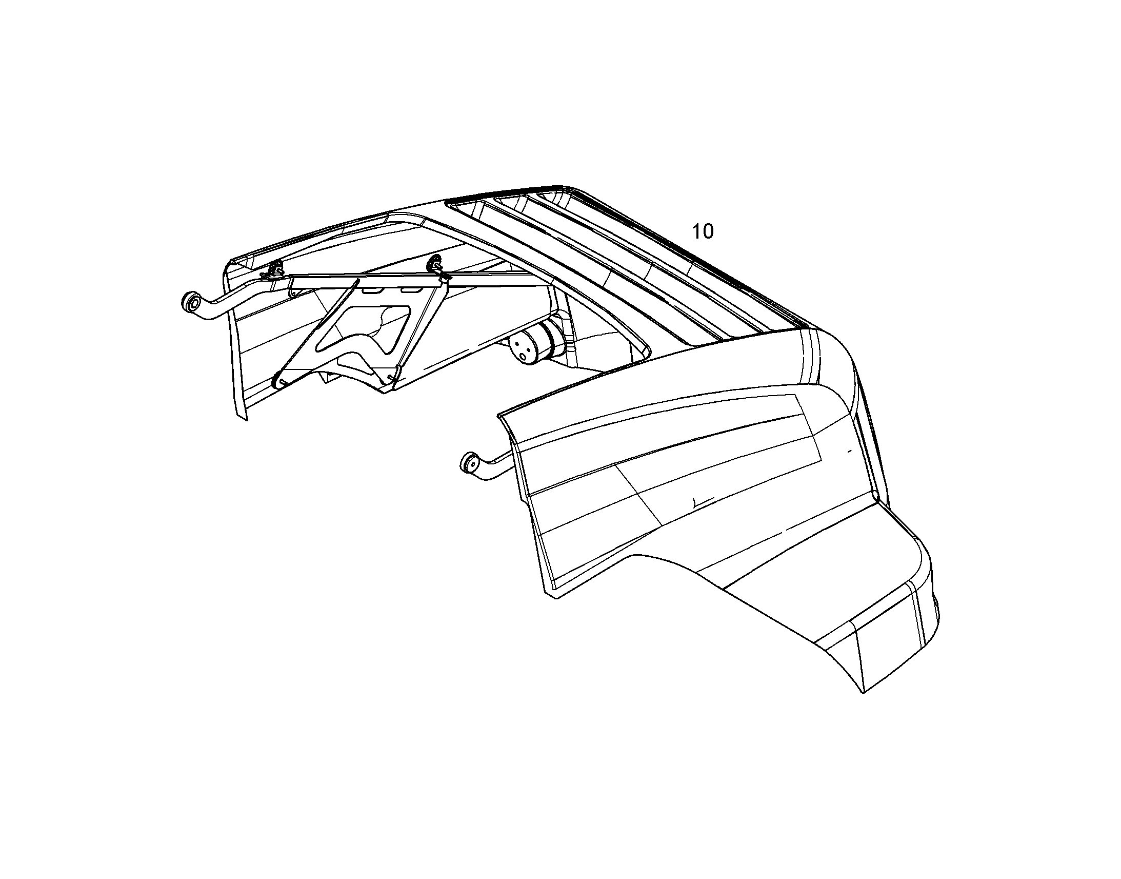 КОЖУХ KUNSTSTOFF 93012414 LIEBHERR