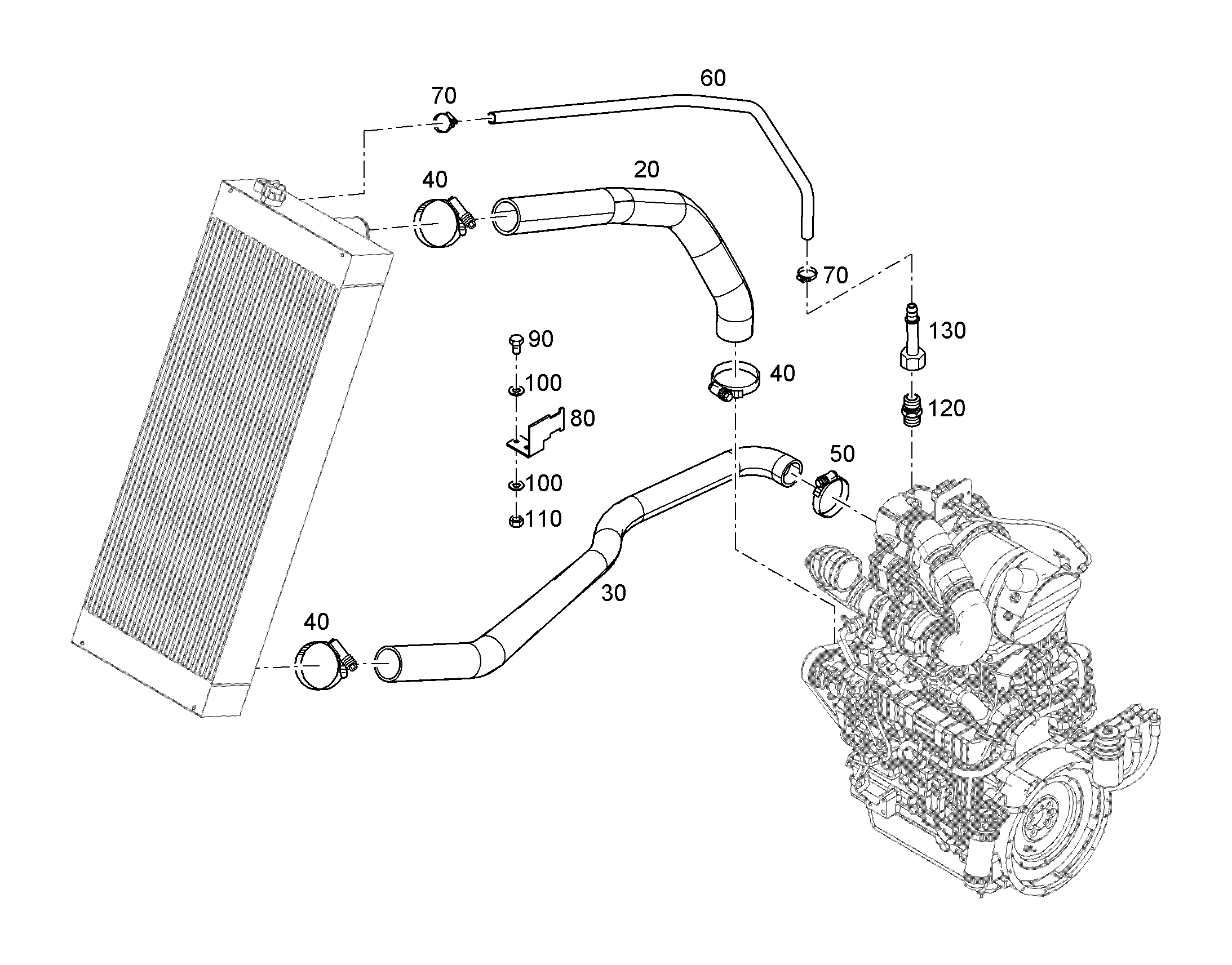 ФИТИНГИ ШЛАНГОВЫЕ DN10 11082207 LIEBHERR