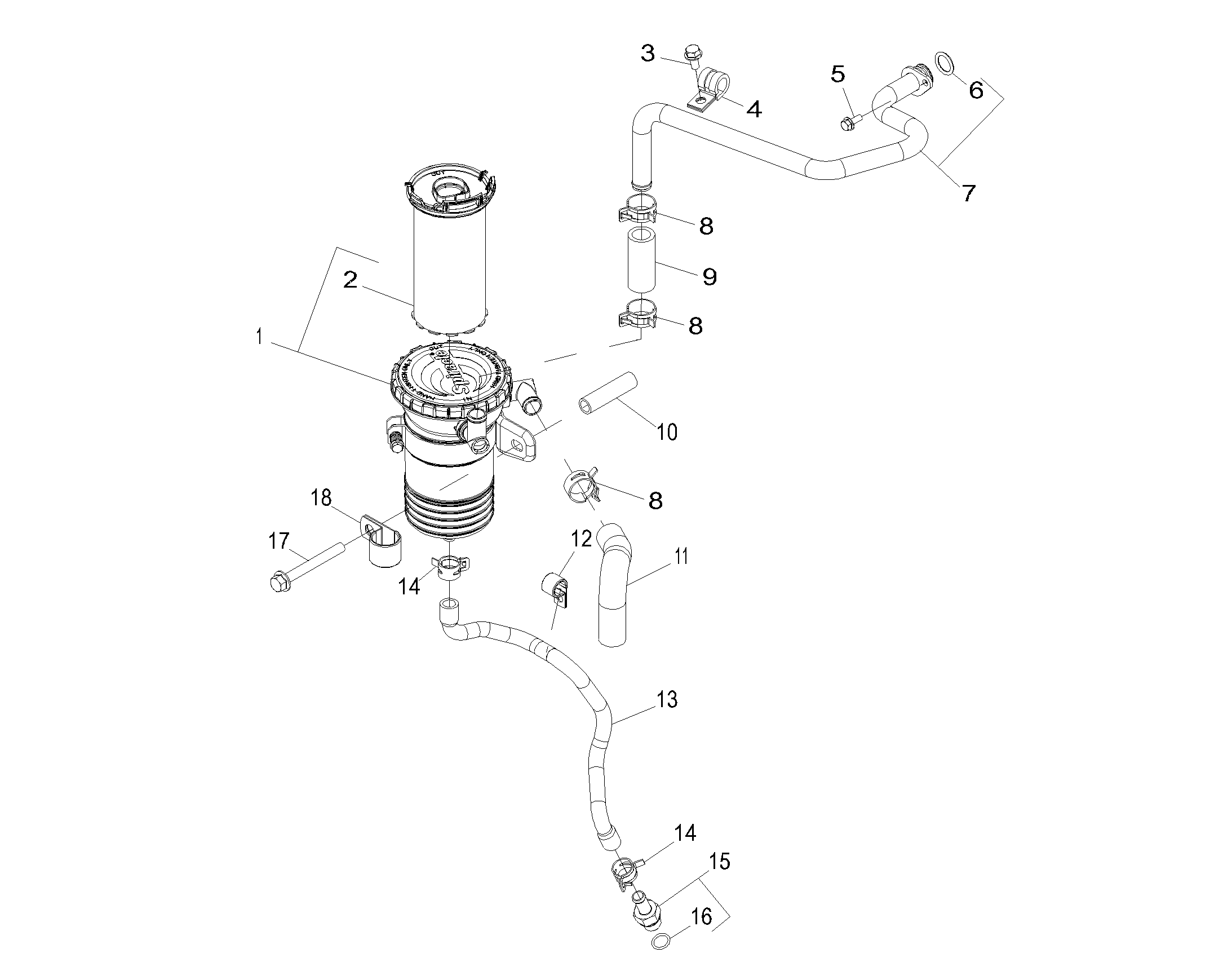 SPRING CLIP ODER SNAP-TYPE TER 11632148 LIEBHERR