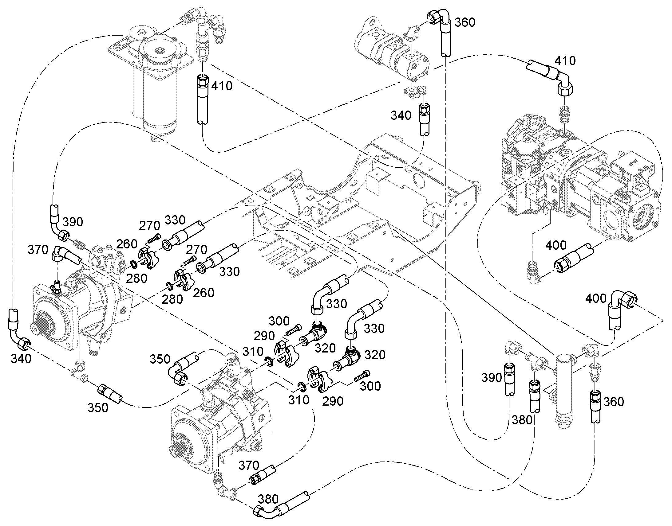 ШЛАНГ 25X2500 10046880 LIEBHERR