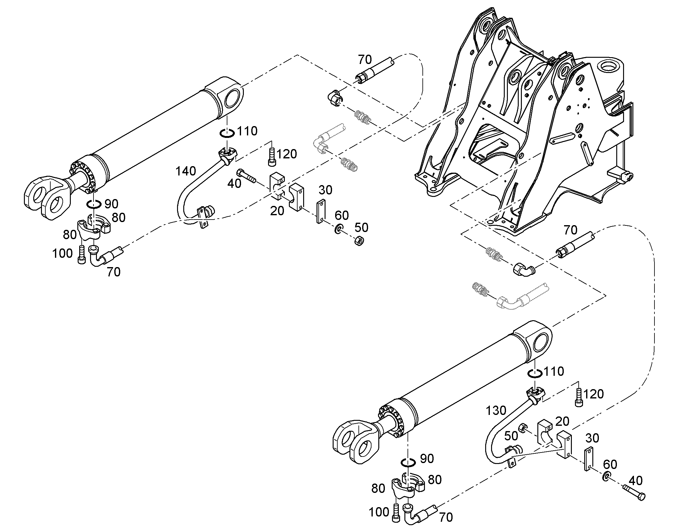 ШЛАНГ 20X2250 11482248 LIEBHERR