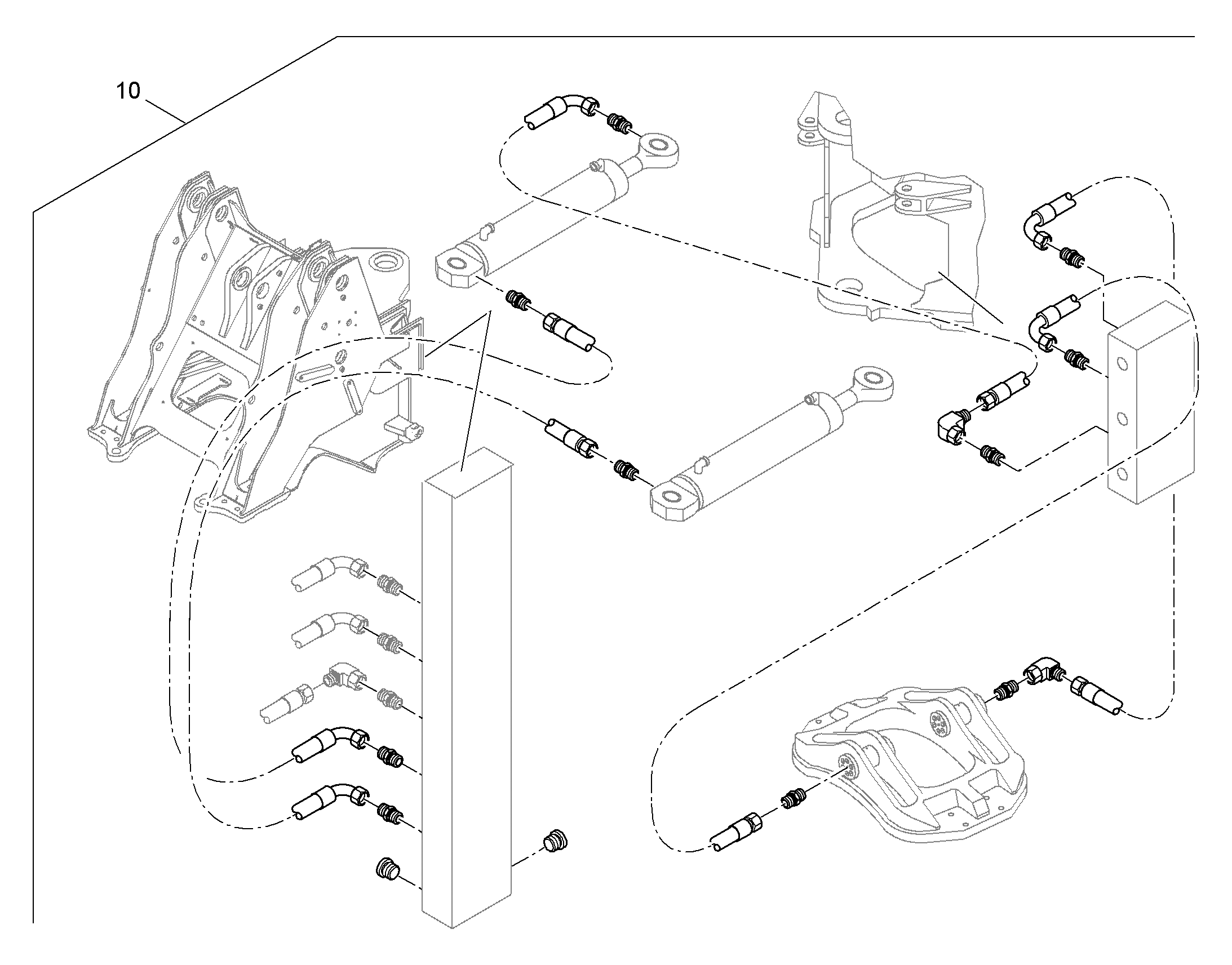 ЦЕНТРАЛИЗОВАННАЯ СМАЗКА 93027342 LIEBHERR