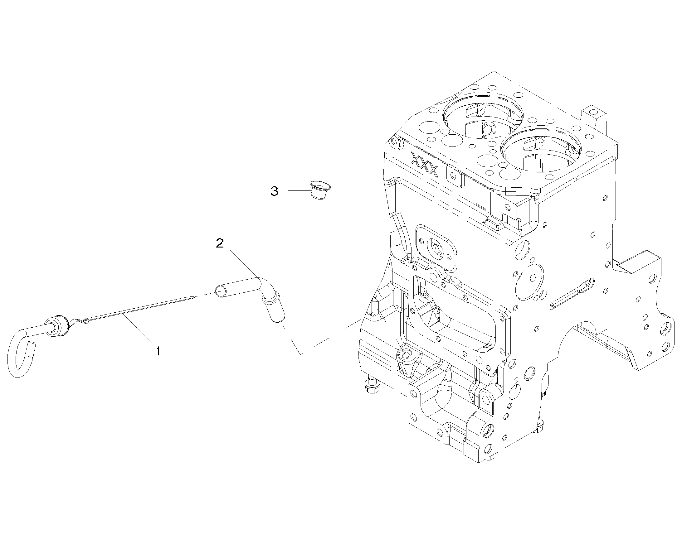 НАПРАВЛ. ТРУБА ИЗМ. СТЕРЖНЯ 11645861 LIEBHERR