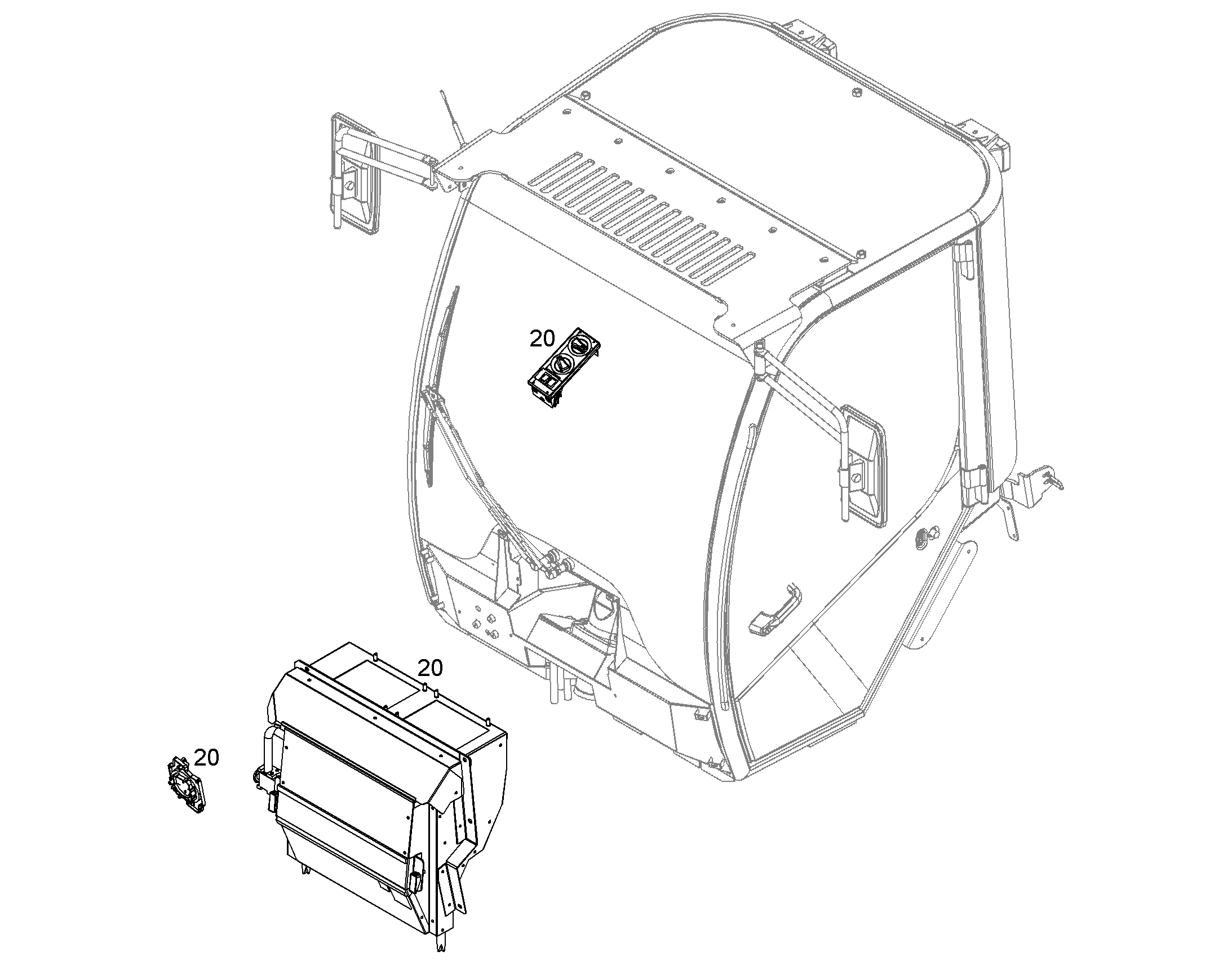 ОТОПИТЕЛЬНЫЙ ПРИБОР 93023002 LIEBHERR