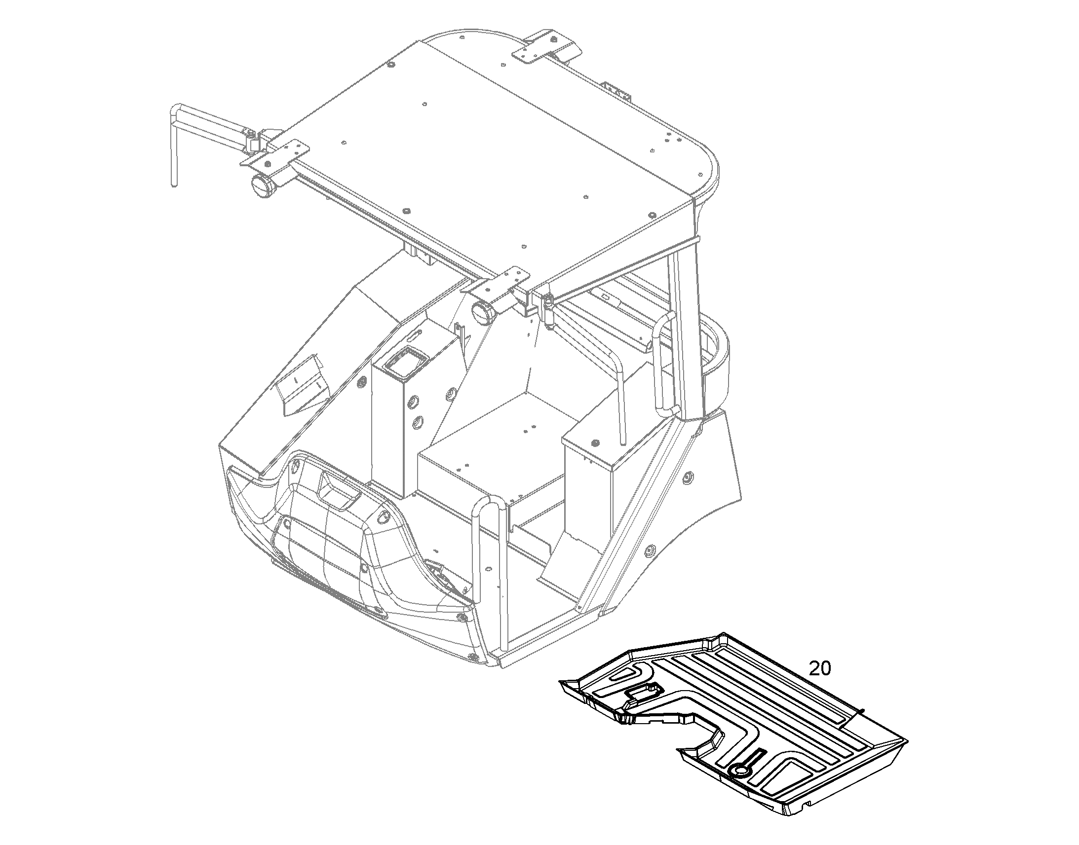 КОВРИК 93025585 LIEBHERR