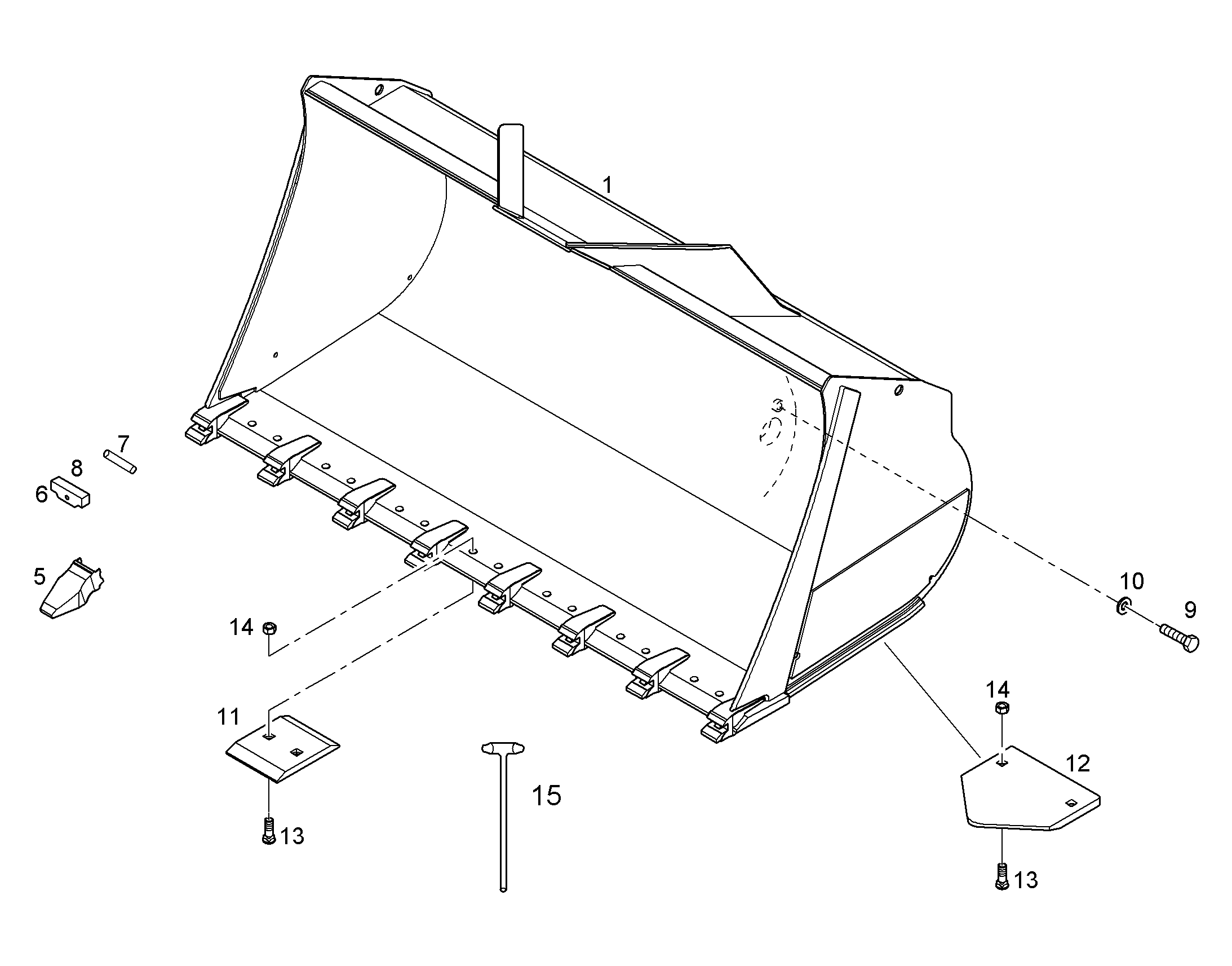 КОВШ 93026309 LIEBHERR