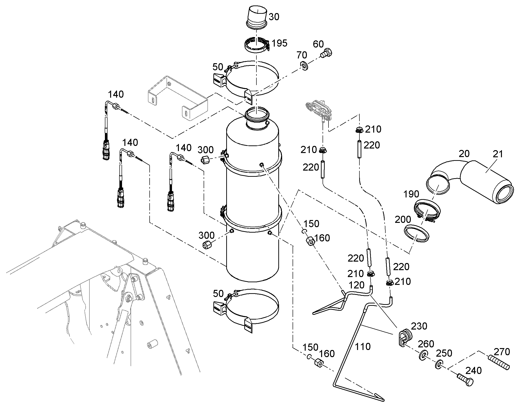 ДАТЧИК ТЕМПЕРАТУРЫ 11349182 LIEBHERR