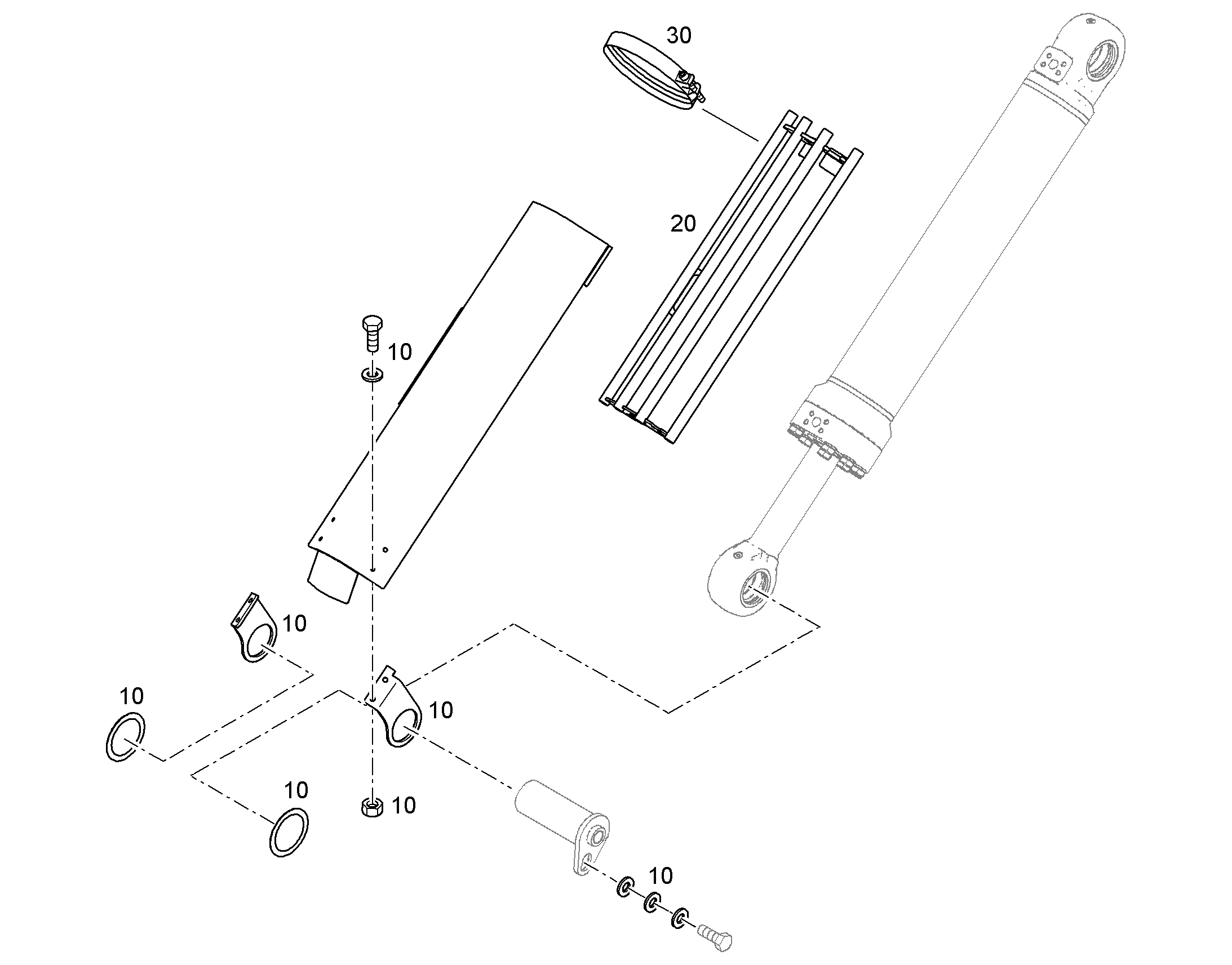 НАПРАВЛЯЮЩАЯ 93022519 LIEBHERR