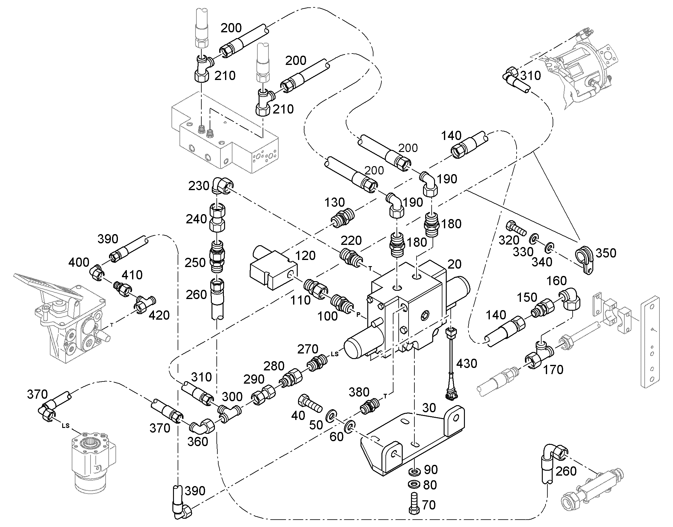 СОЕД. КОНУСНОЕ УМЕНЬШАЮЩЕЕ RED 30/25S 7616921 LIEBHERR