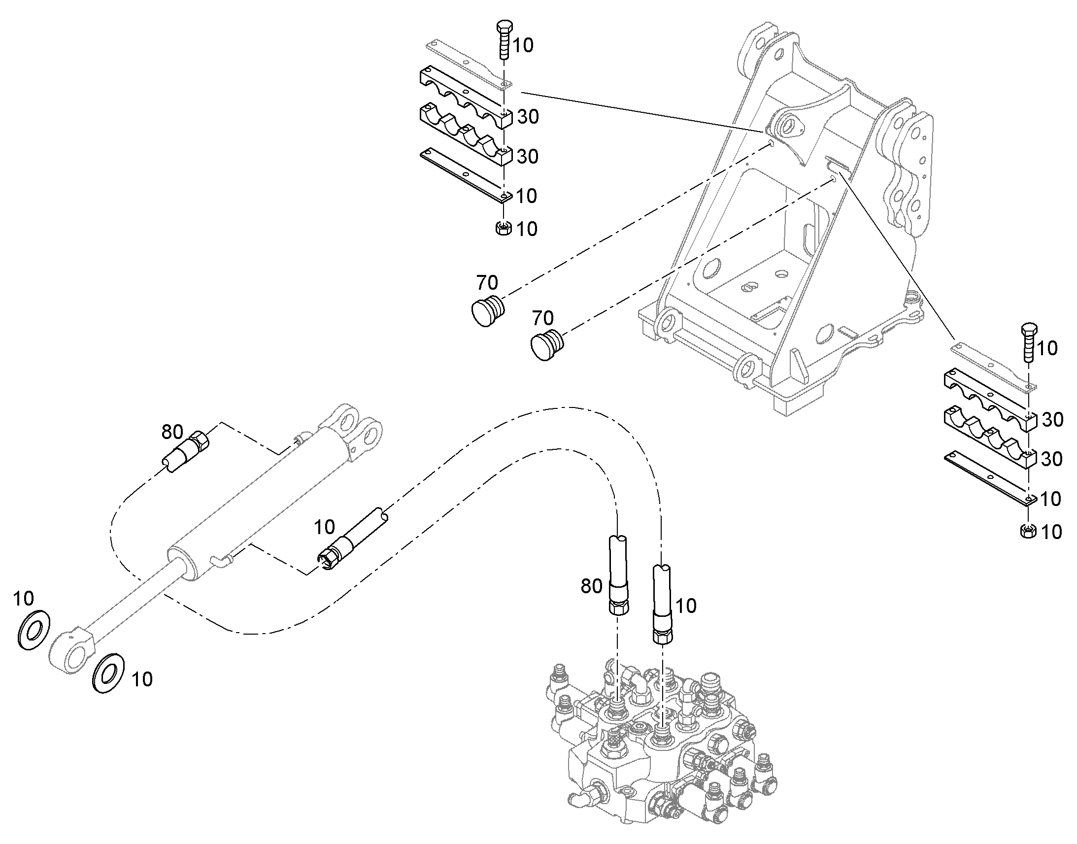 ШЛАНГ 12X2000 10041137 LIEBHERR