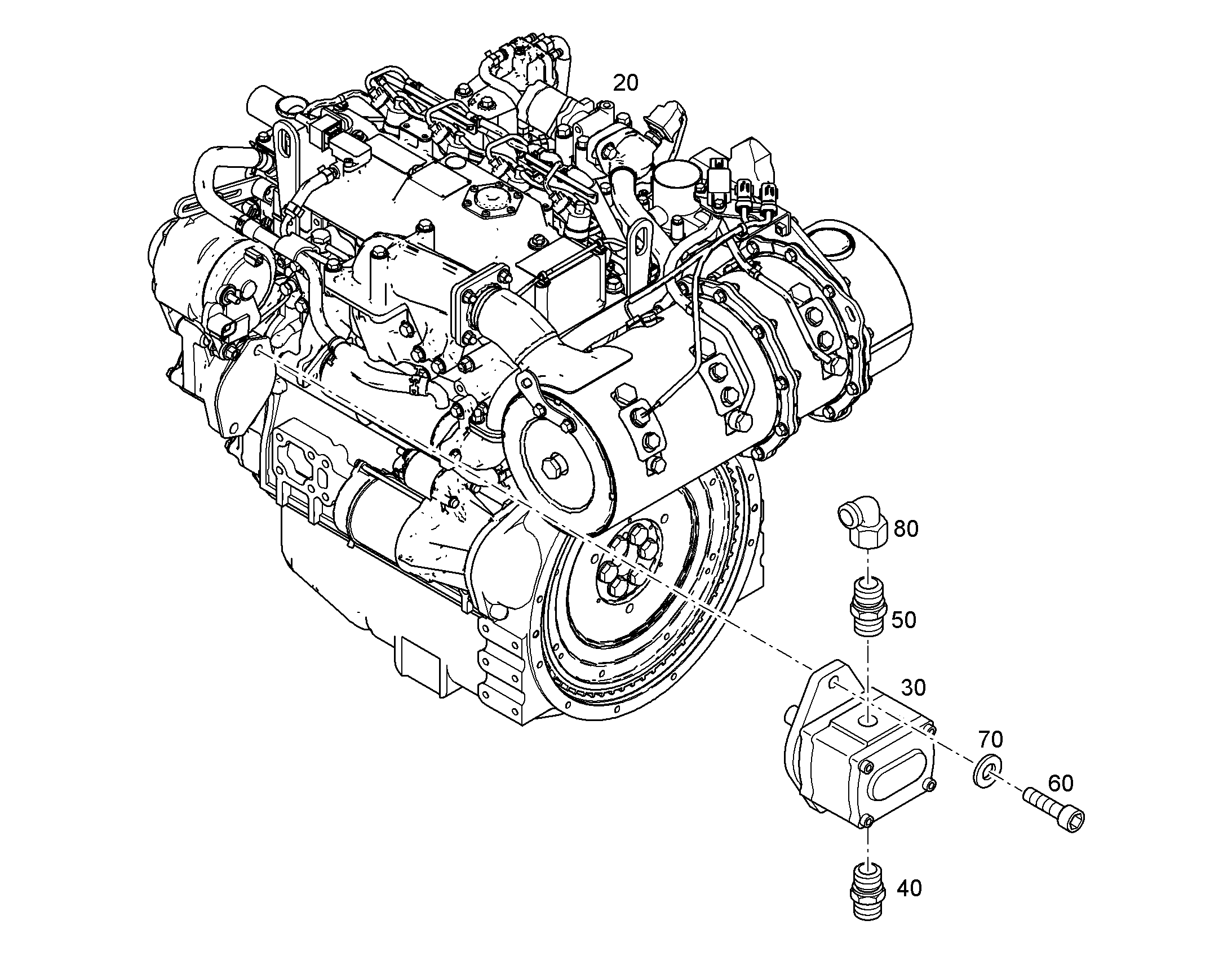 ЧАСТИ ДВИГАТЕЛЬ 93021522 LIEBHERR