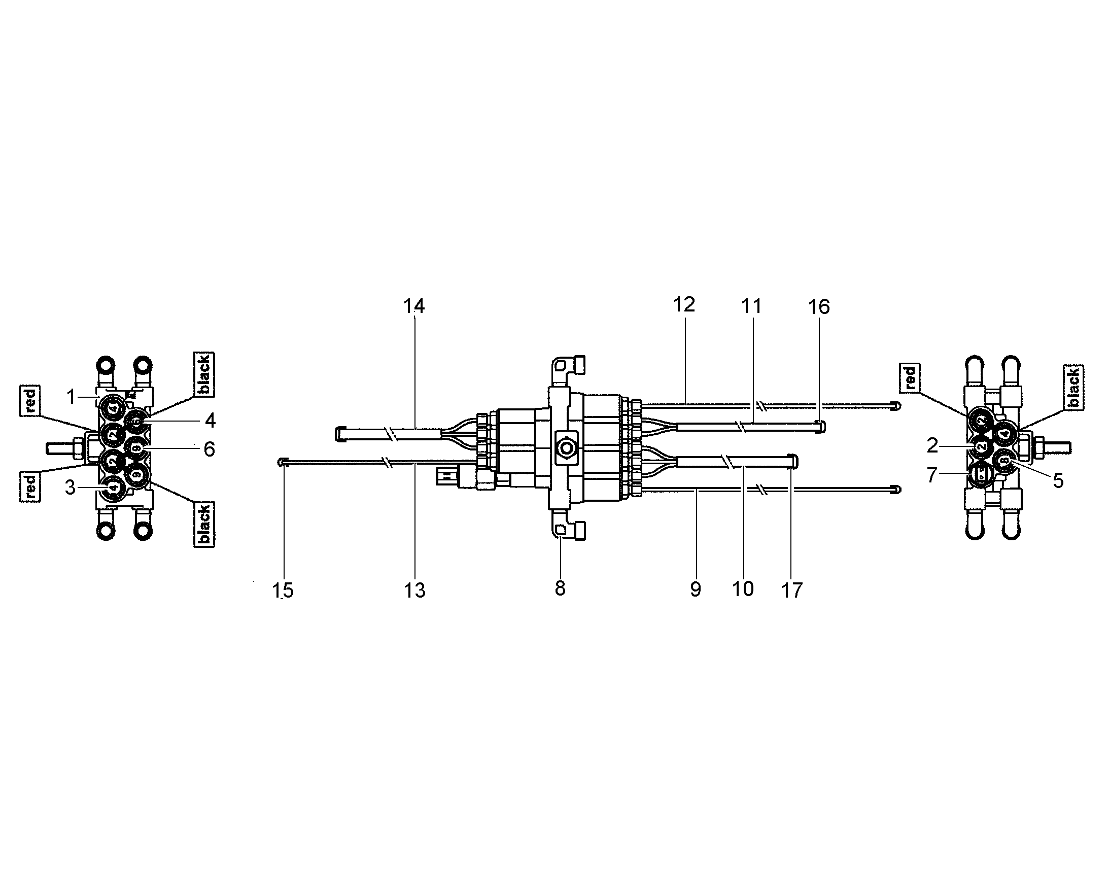 КАБЕЛЬ 6X1,5 11693604 LIEBHERR