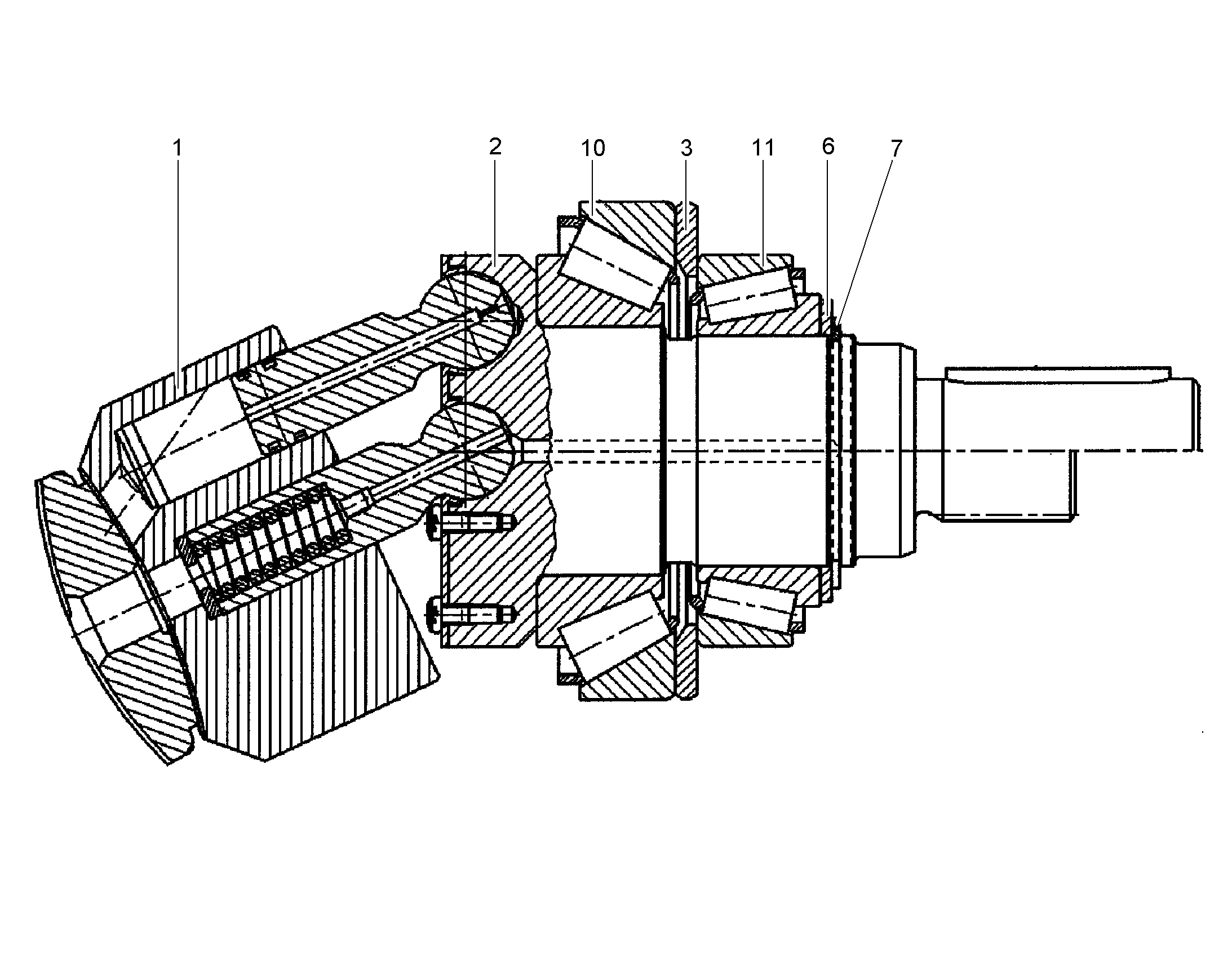 ВАЛ ПРИВОДНОЙ 11695123 LIEBHERR