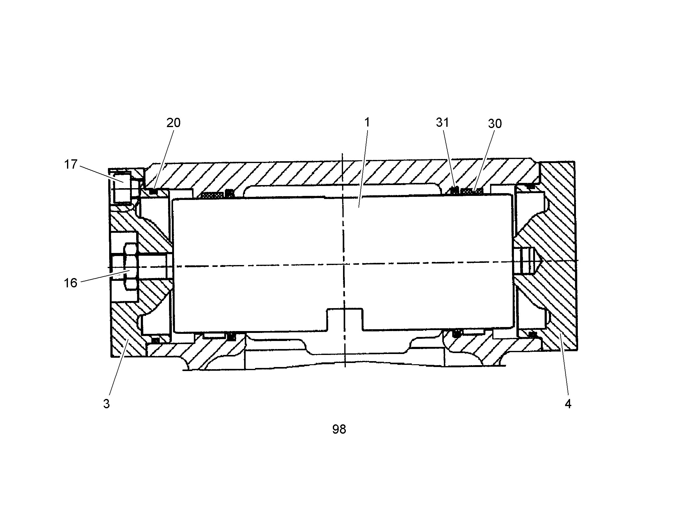 ШЕСТИГРАННАЯ ГАЙКА M12X1,5 10217578 LIEBHERR