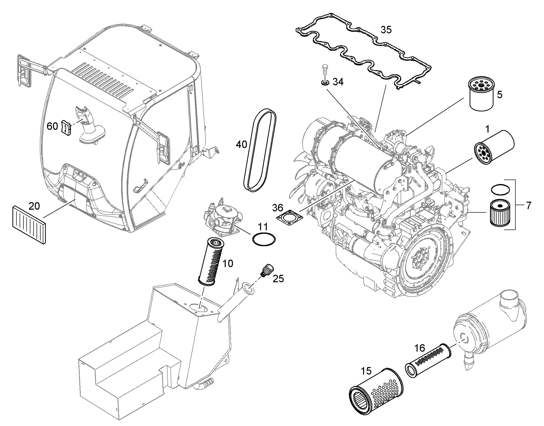 УПЛОТНЕНИЕ 11699851 LIEBHERR