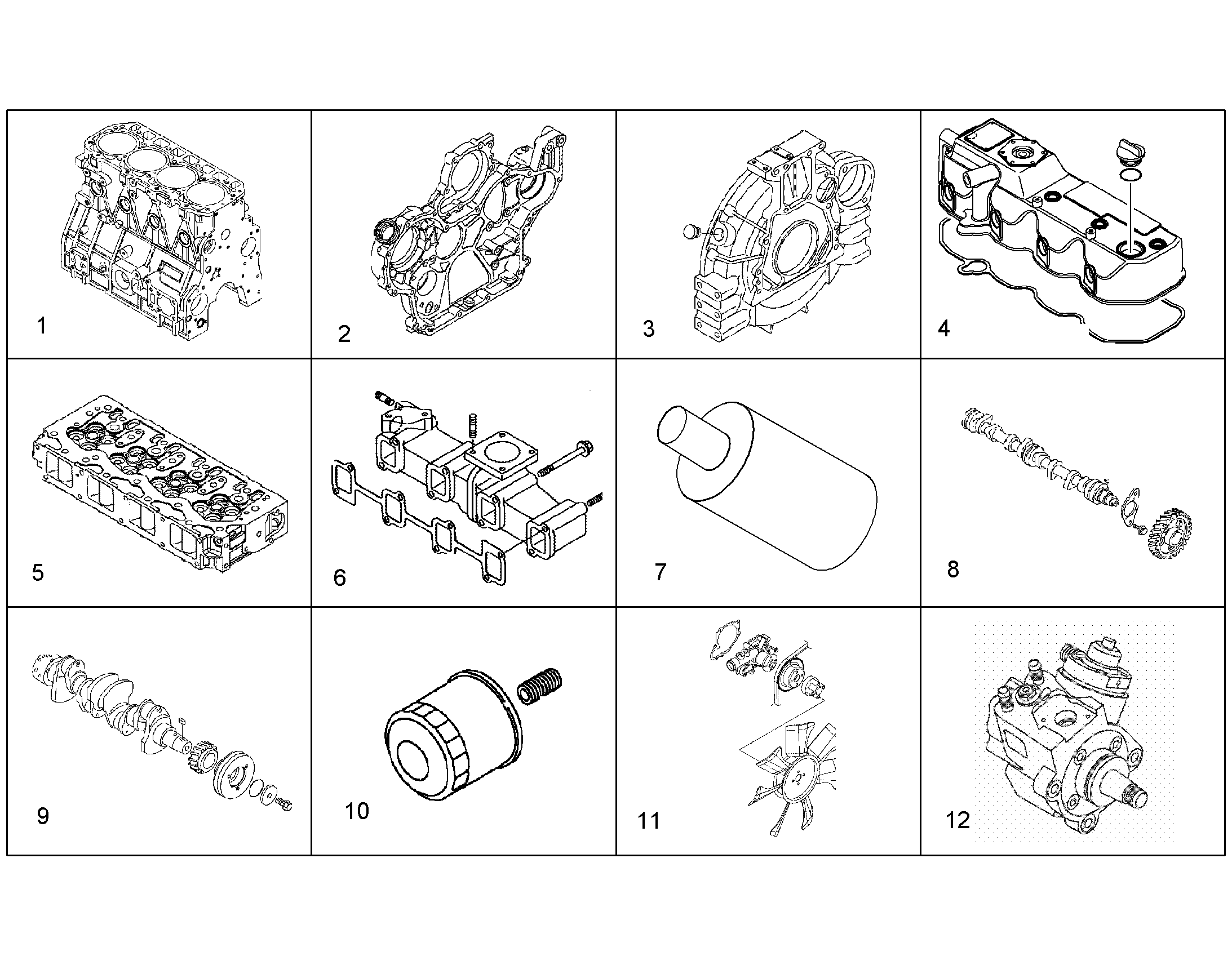COOLING SYSTEM 12255381 LIEBHERR