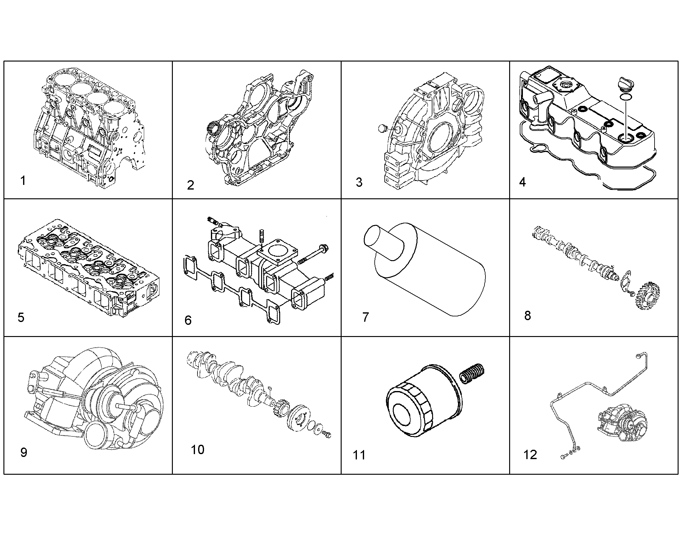 ГОЛОВКА ЦИЛИНДРА 12255363 LIEBHERR