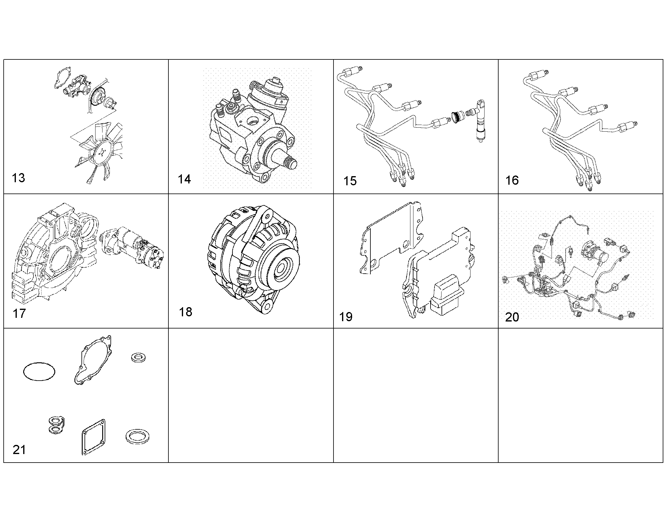 COOLING SYSTEM 12255375 LIEBHERR