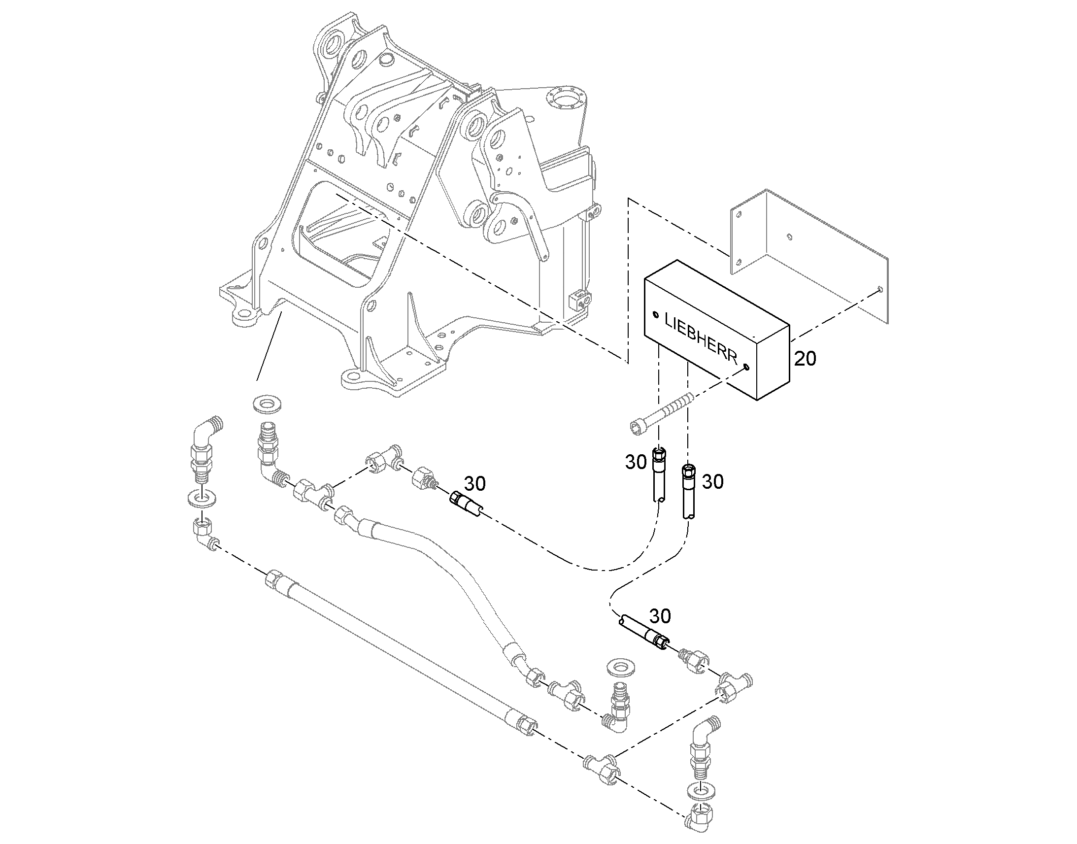 ПРИБОР ОБРАБОТКИ ДАННЫХ 11060074 LIEBHERR