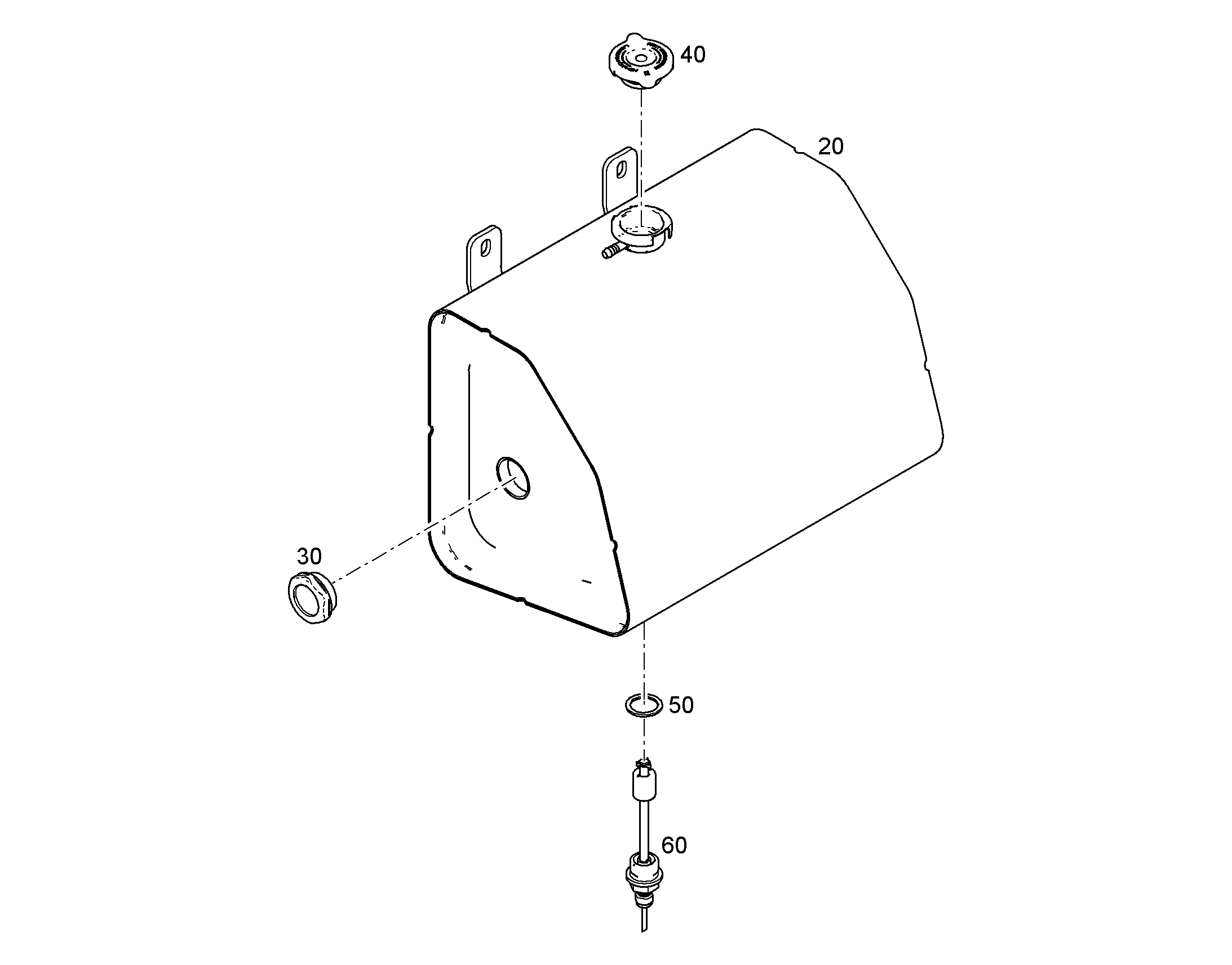 КРЫШКА ЗАПОРНАЯ d=45 12226850 LIEBHERR
