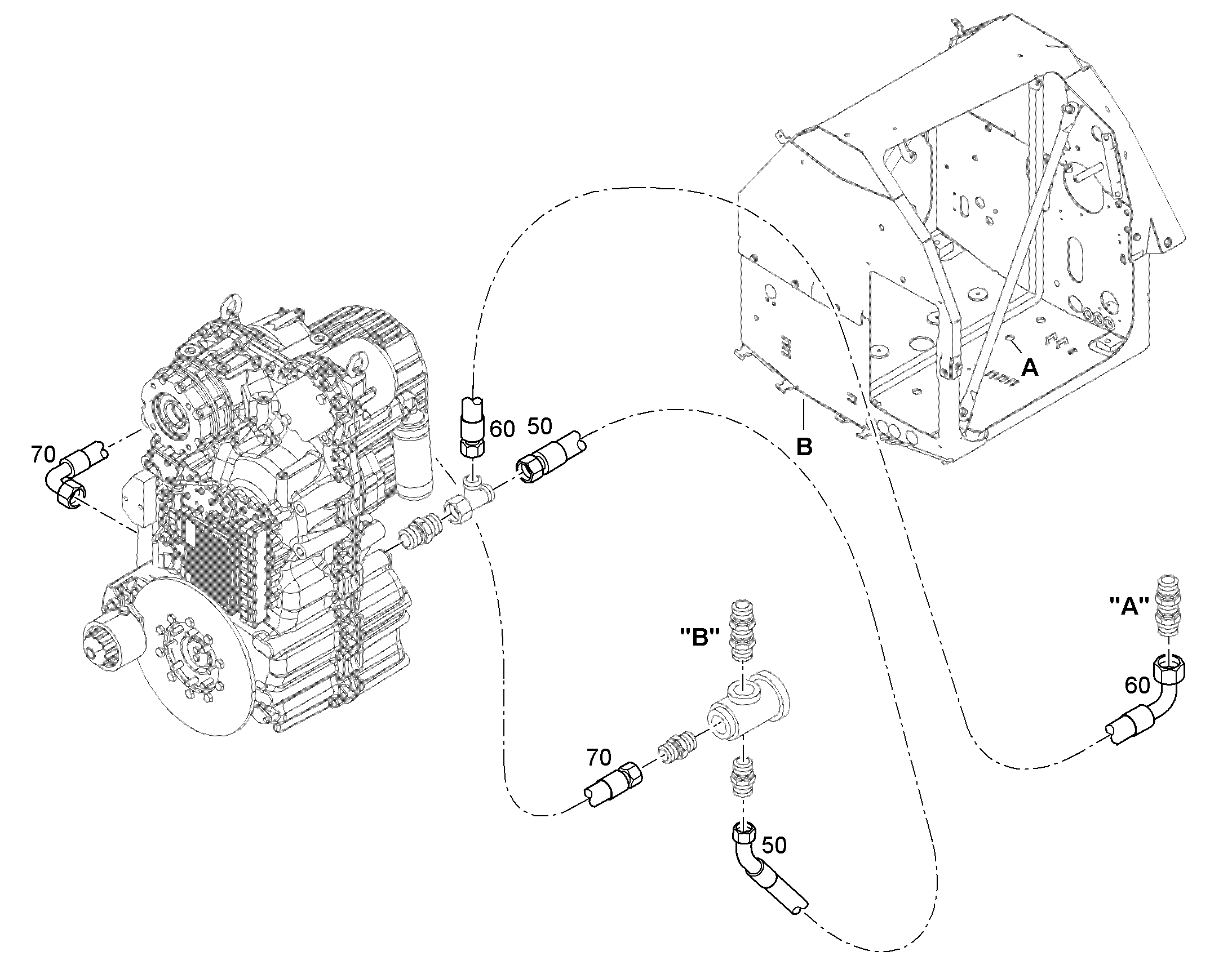 ШЛАНГ 25X1500 10015514 LIEBHERR