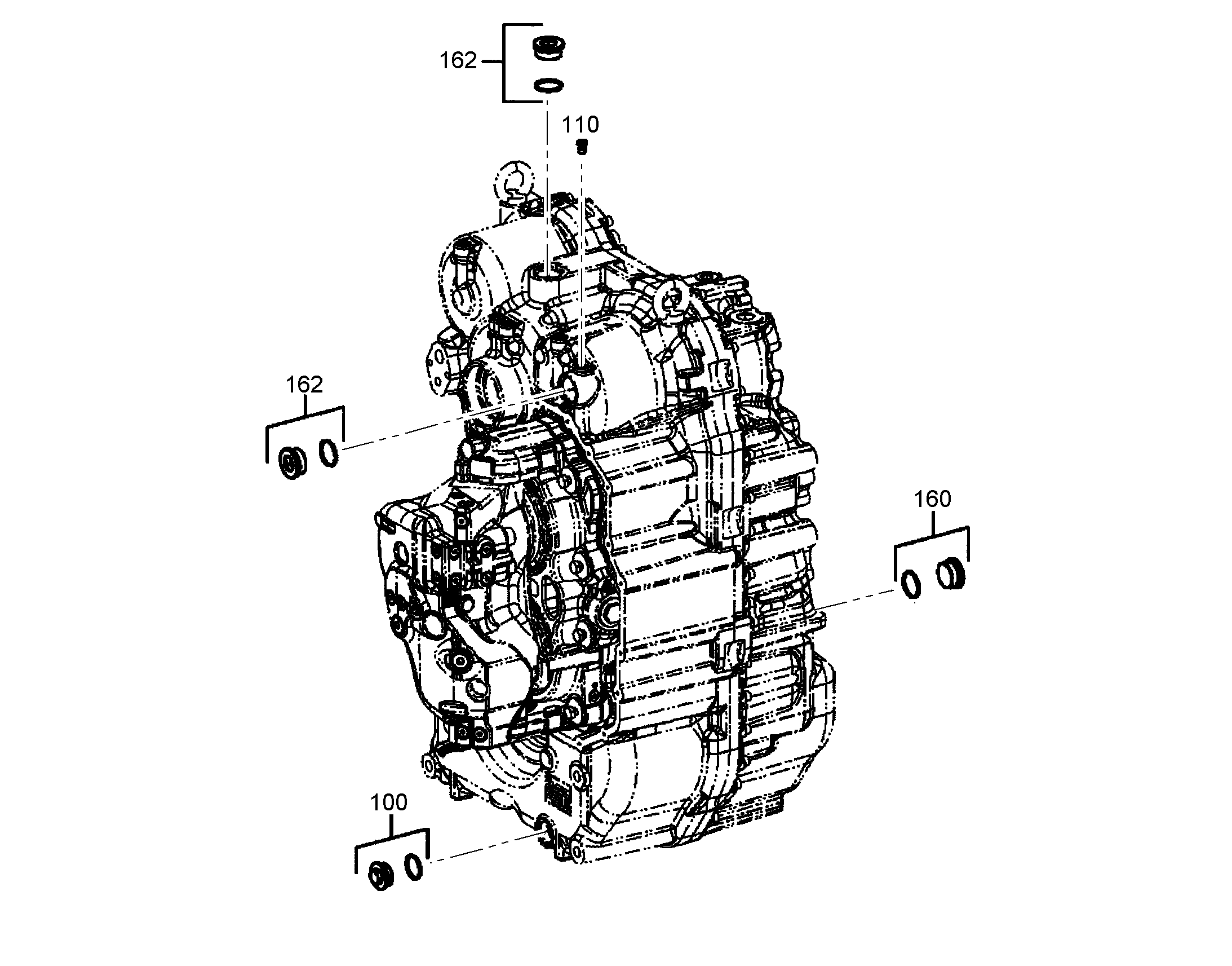 ЗАГЛУШКА РЕЗЬБОВАЯ 11836358 LIEBHERR