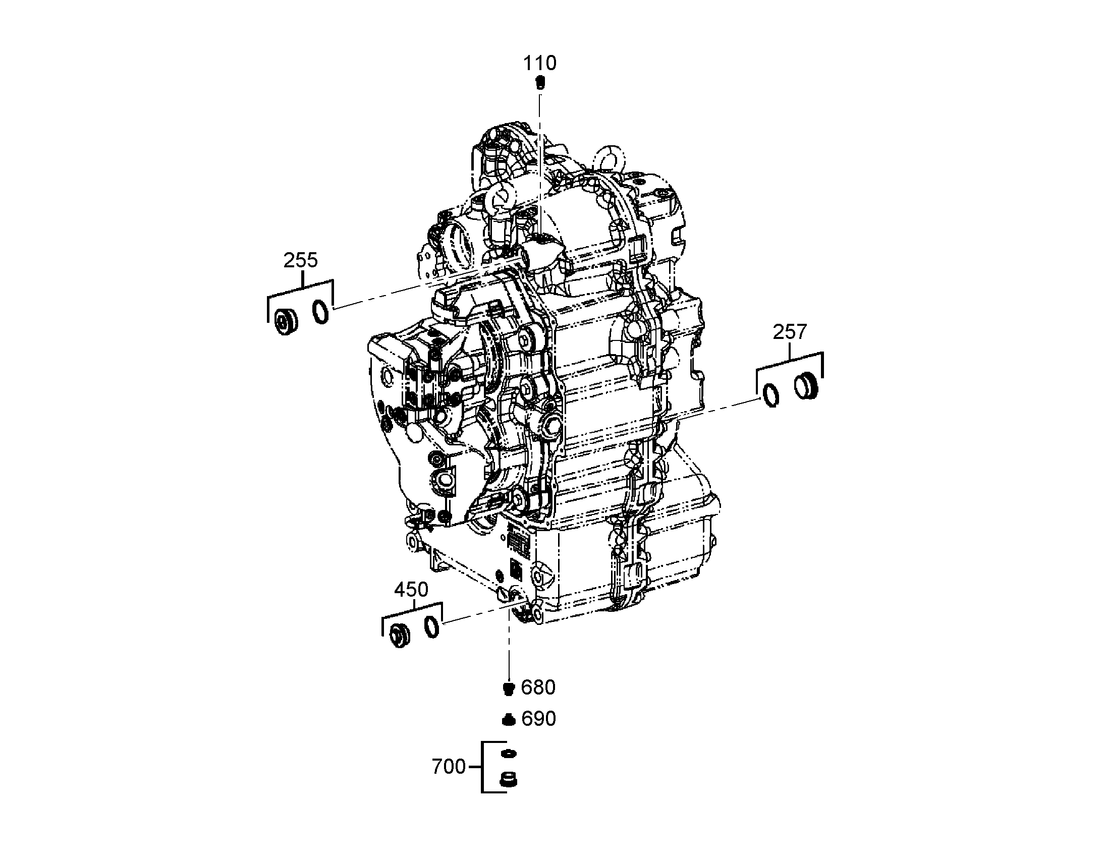 ЗАГЛУШКА РЕЗЬБОВАЯ 11837439 LIEBHERR