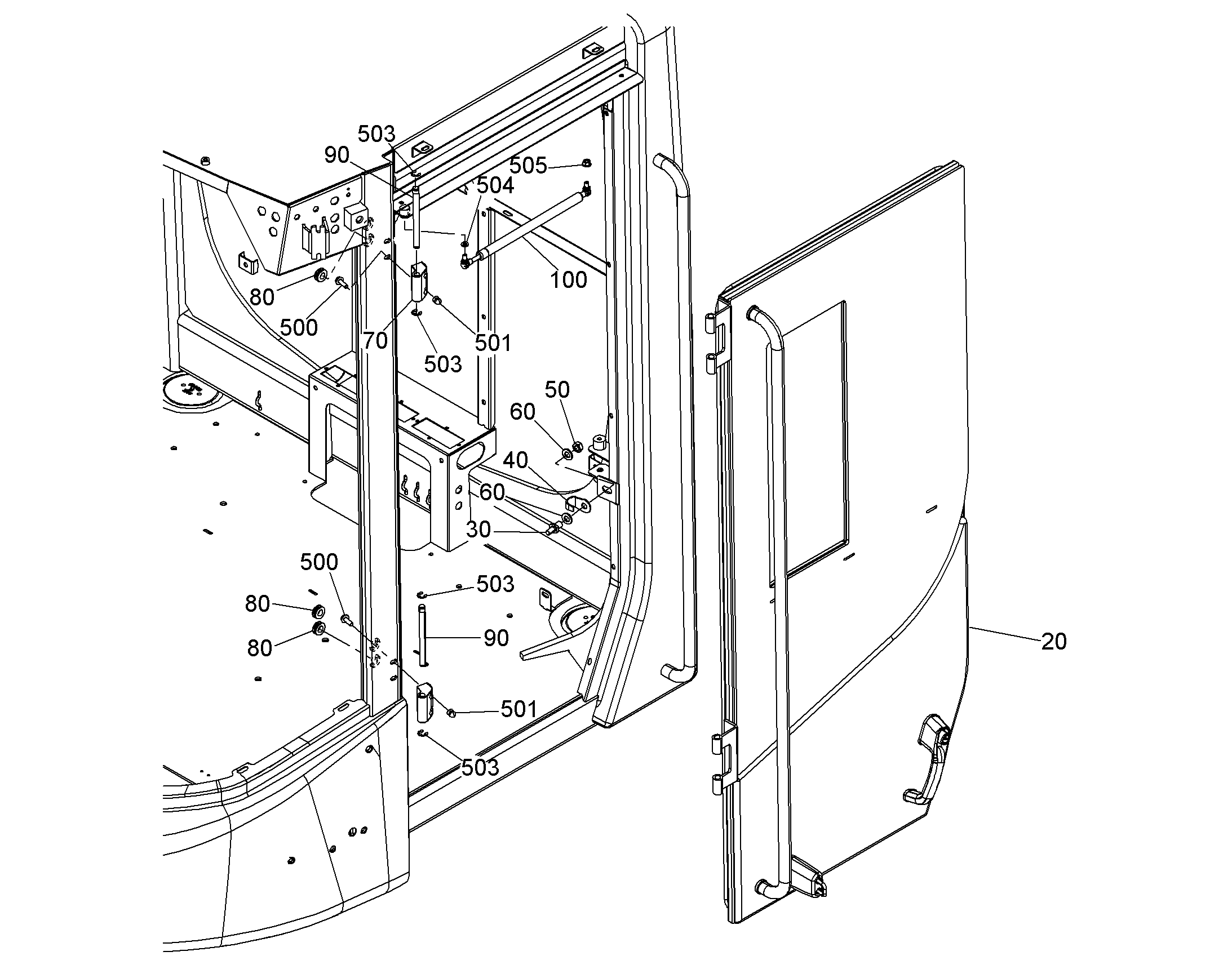 ШТИФТ ШАРНИРНЫЙ 10285307 LIEBHERR