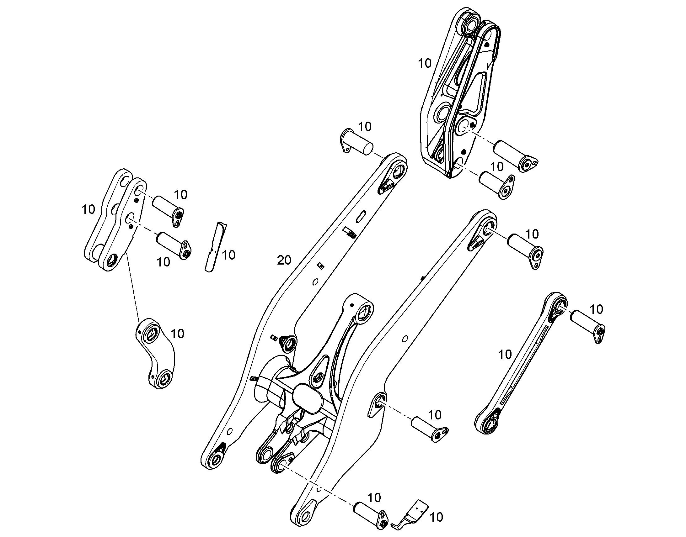 ПОДЪЕМНИК 93029866 LIEBHERR