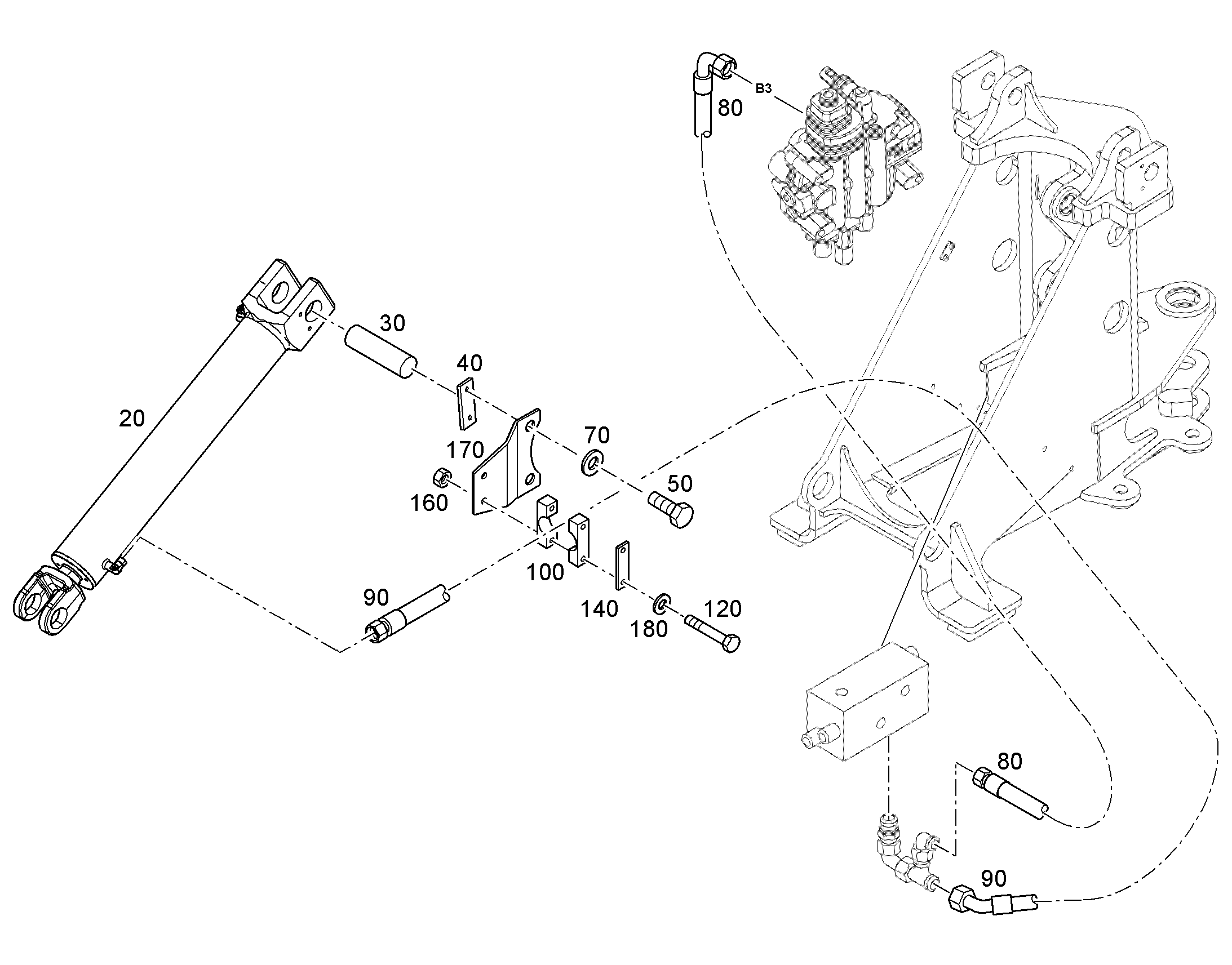 ШЛАНГ 12X2200 10018551 LIEBHERR