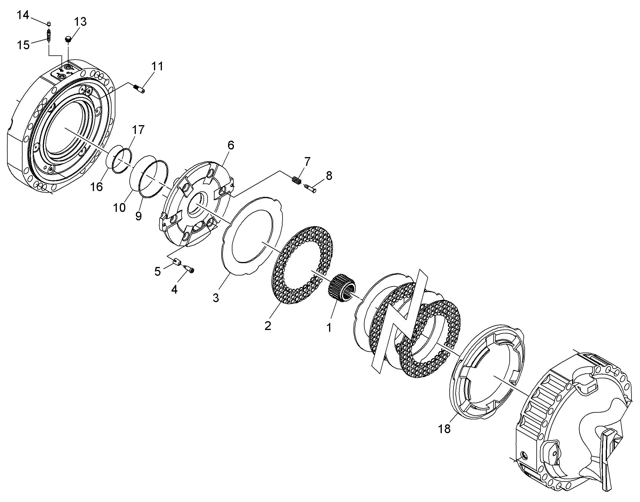 Прижимная пружина 10428304 LIEBHERR