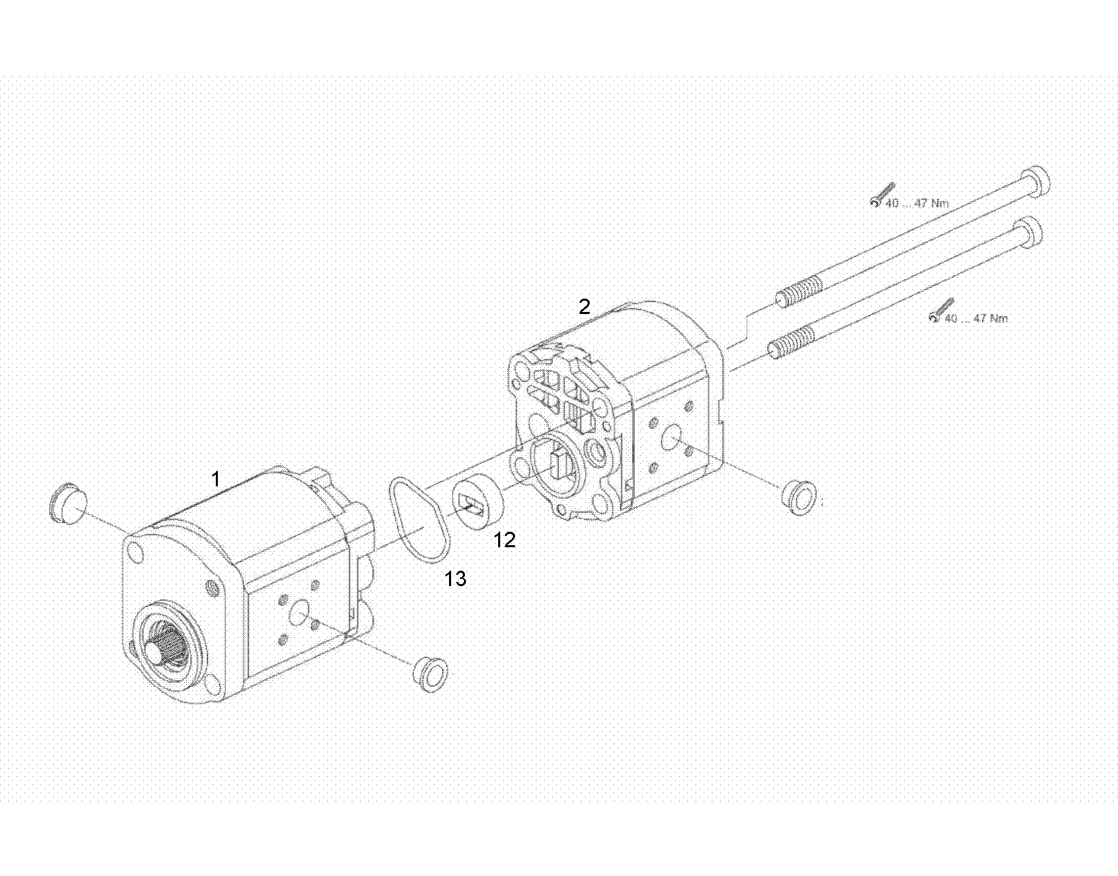УПЛОТНИТЕЛЬНОЕ КОЛЬЦО ISO 3601-1 47,29X2,62 7380979 LIEBHERR