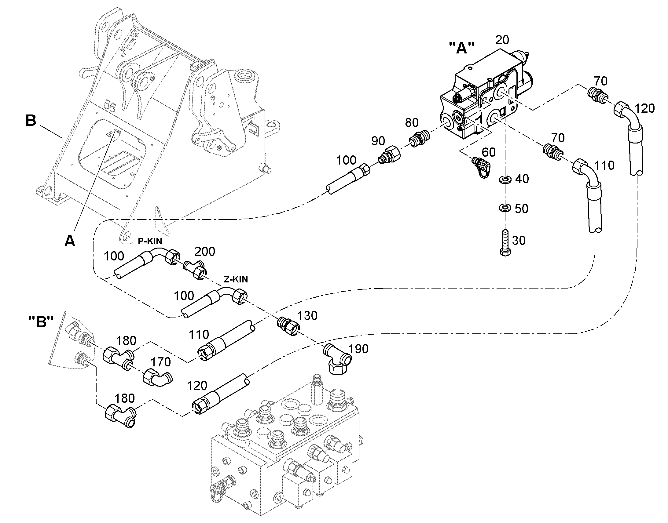 ШЛАНГ 12X400 5619289 LIEBHERR