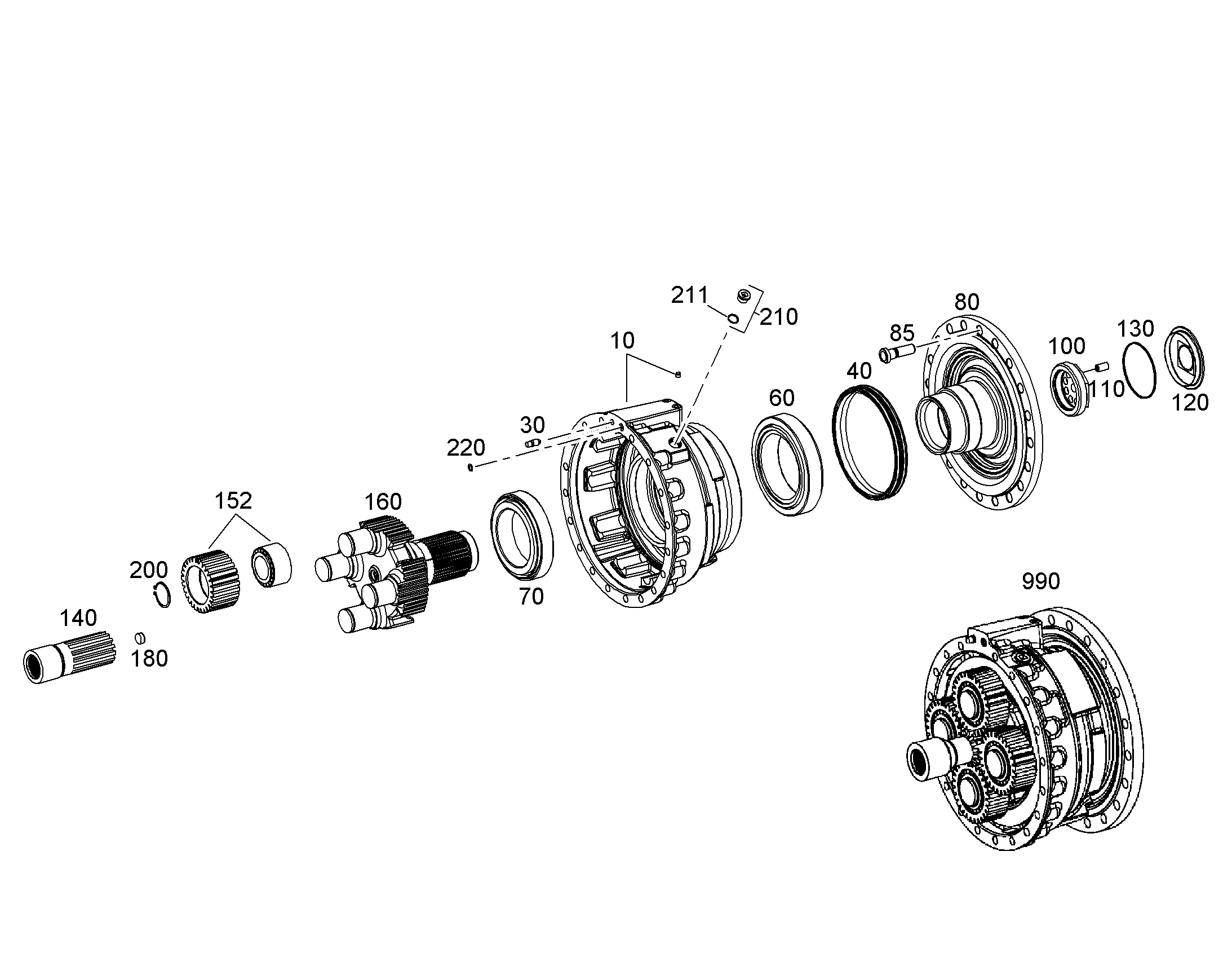 КОРПУС ТОРМОЗА 11841464 LIEBHERR