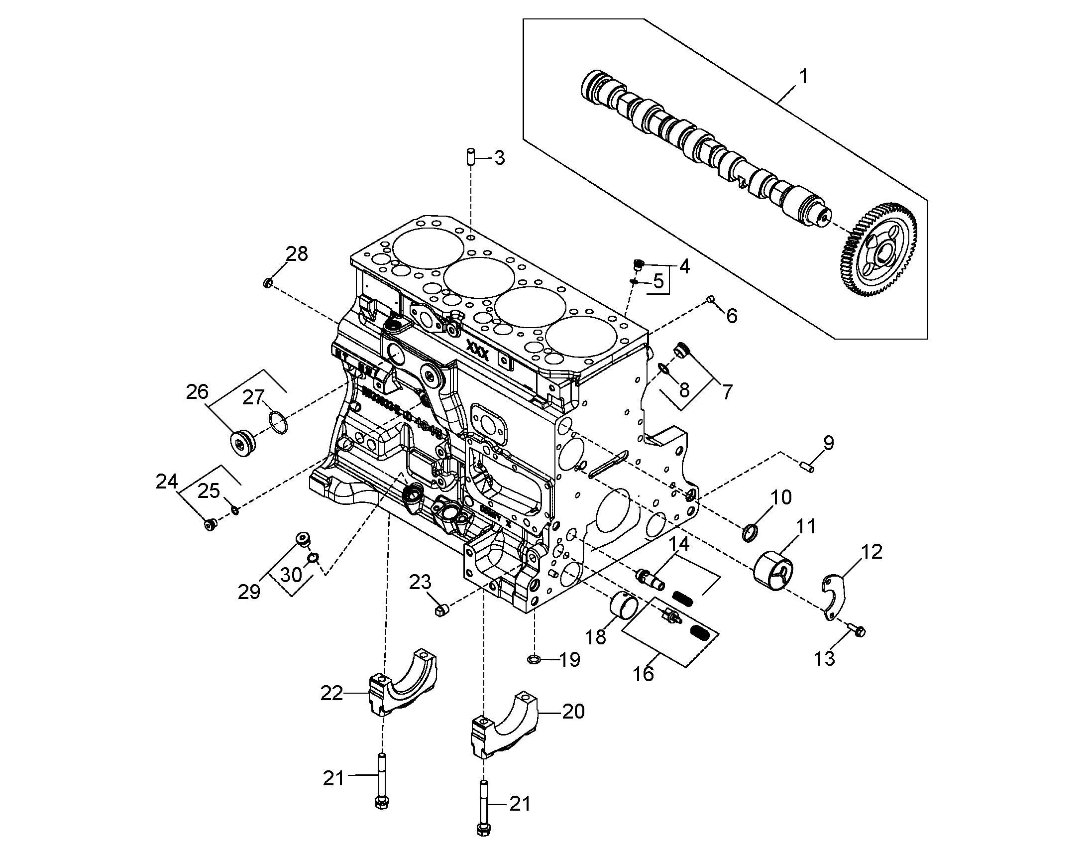ЗАГЛУШКА РЕЗЬБОВАЯ 12205700 LIEBHERR