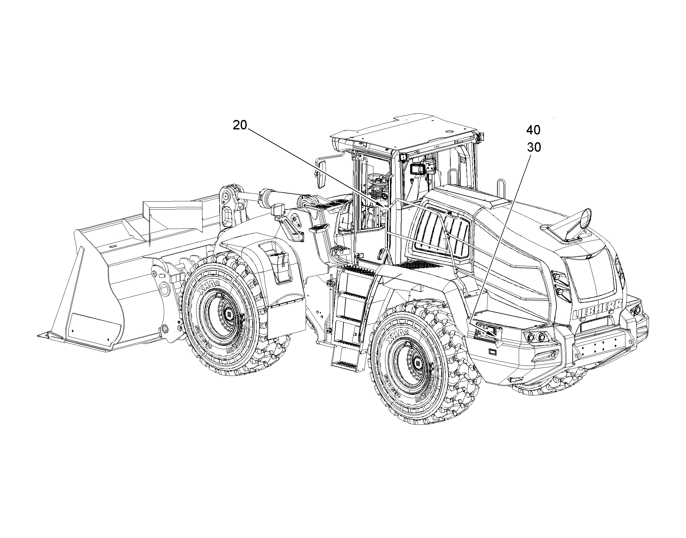 ПЛЕНКА КЛЕЯЩАЯСЯ 240mmX130mm 93030666 LIEBHERR