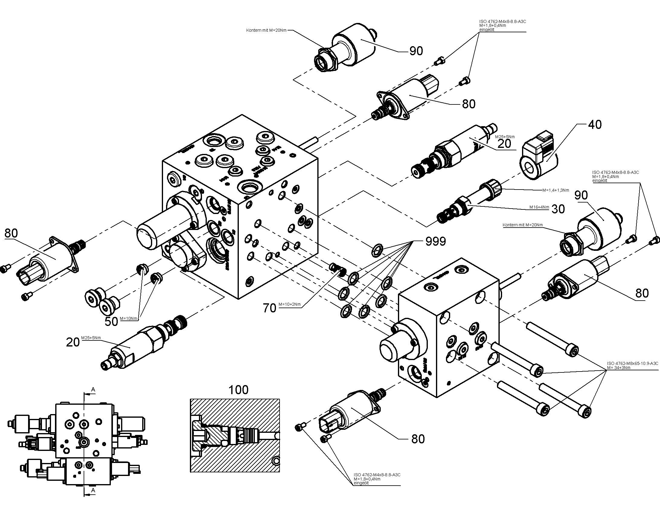 STEERING FEEDBACK UNIT SENSOR 12200869 LIEBHERR