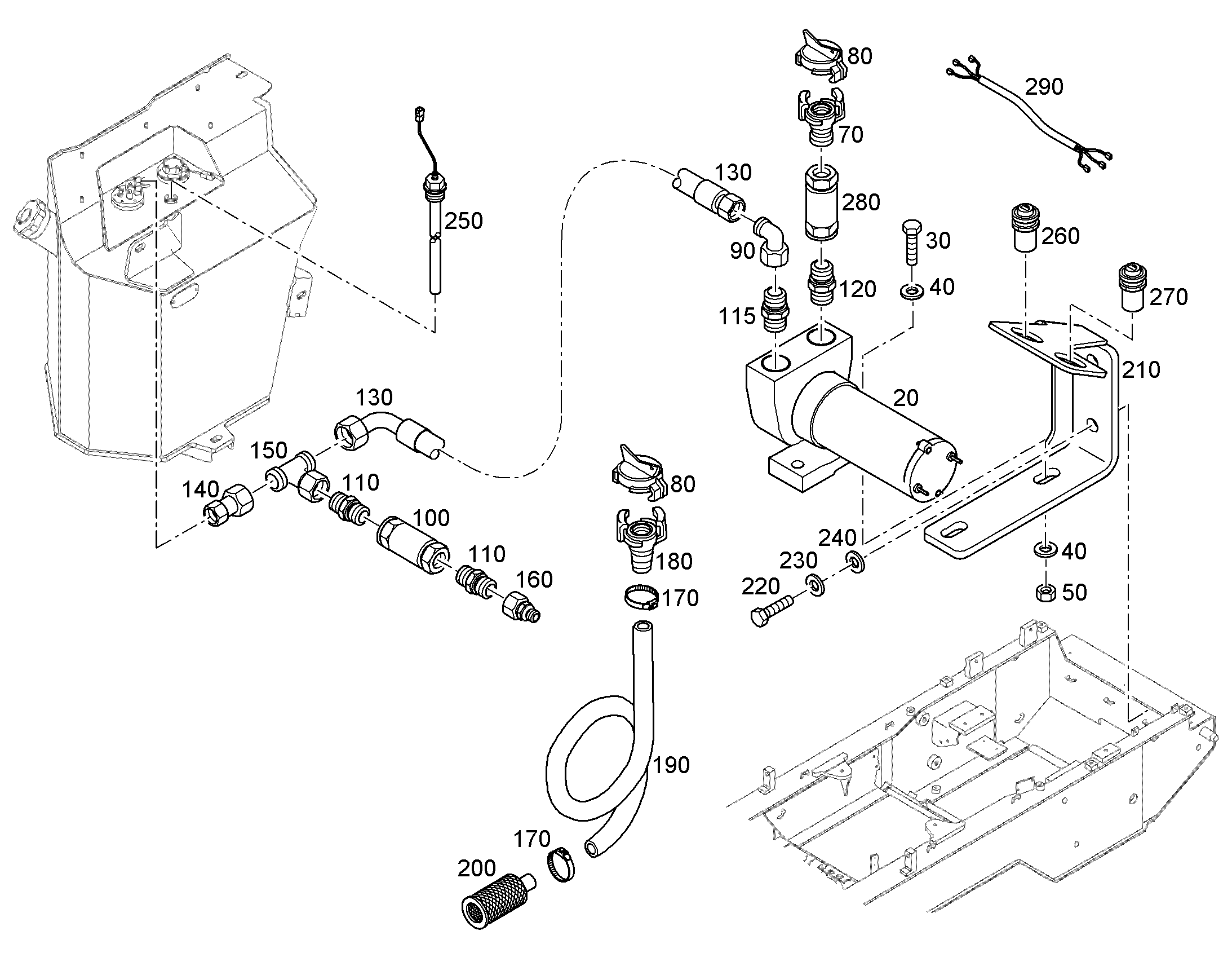 НИППЕЛЬ 10043808 LIEBHERR
