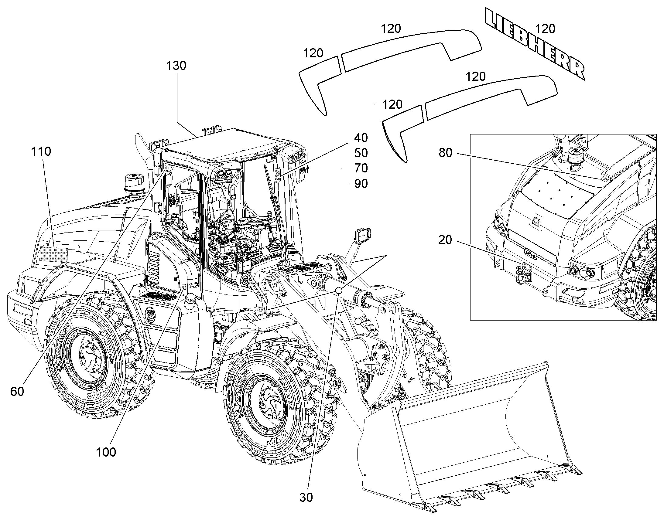 ТАБЛИЧКА 546 11448959 LIEBHERR