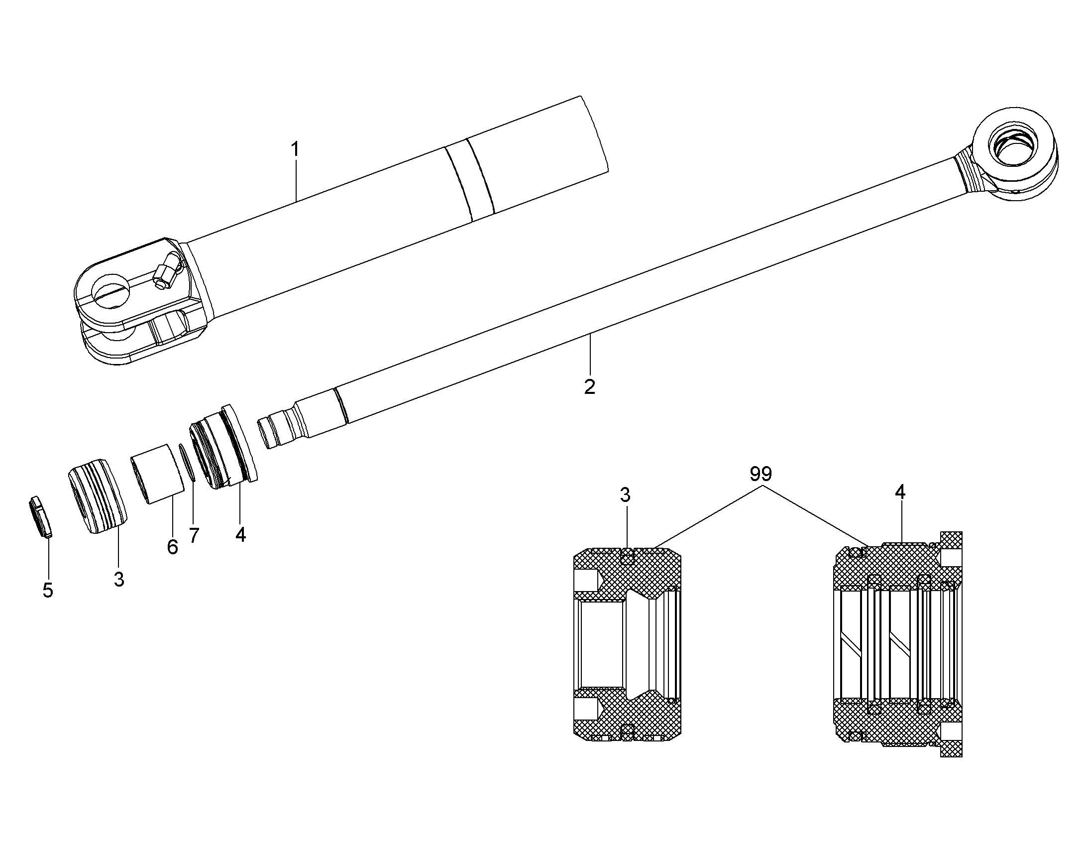 ГАЙКА СТОПОРНАЯ 12209498 LIEBHERR