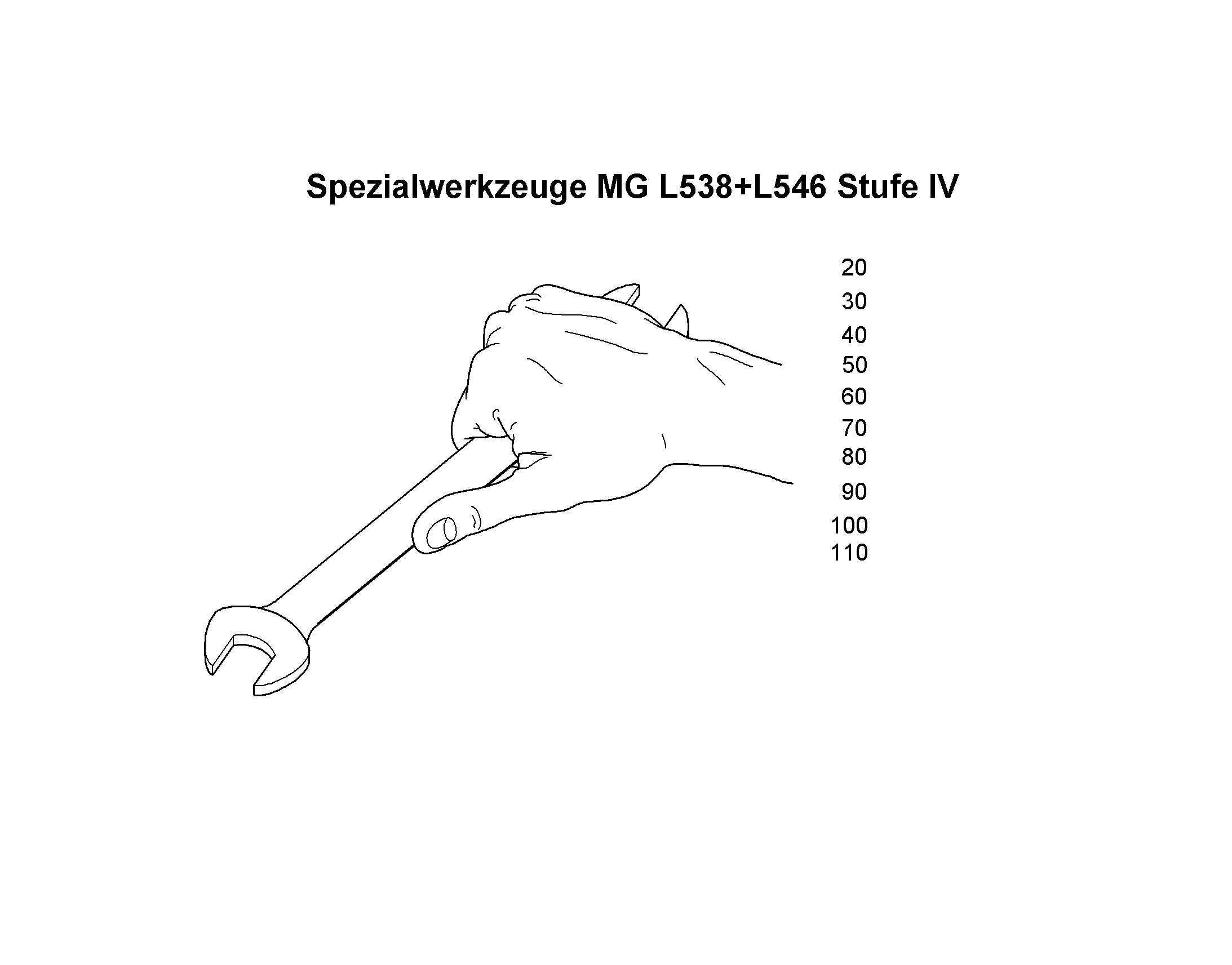 SPECIAL TOOL, TILT CYLINDER P-KINEMATIK 12478343 LIEBHERR