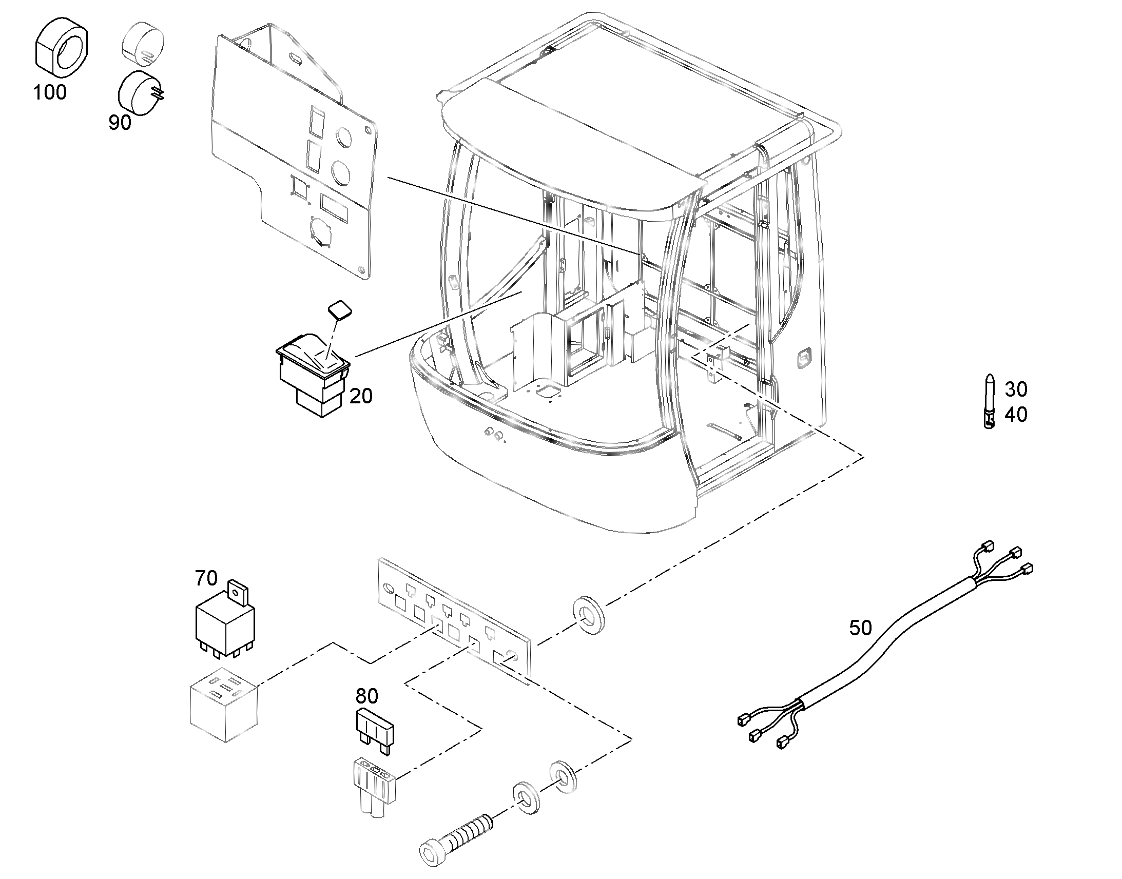ШТЕКЕРНЫЙ ШТИФТ 1,55mm 0,75-2,0mm² 13A 10100062 LIEBHERR