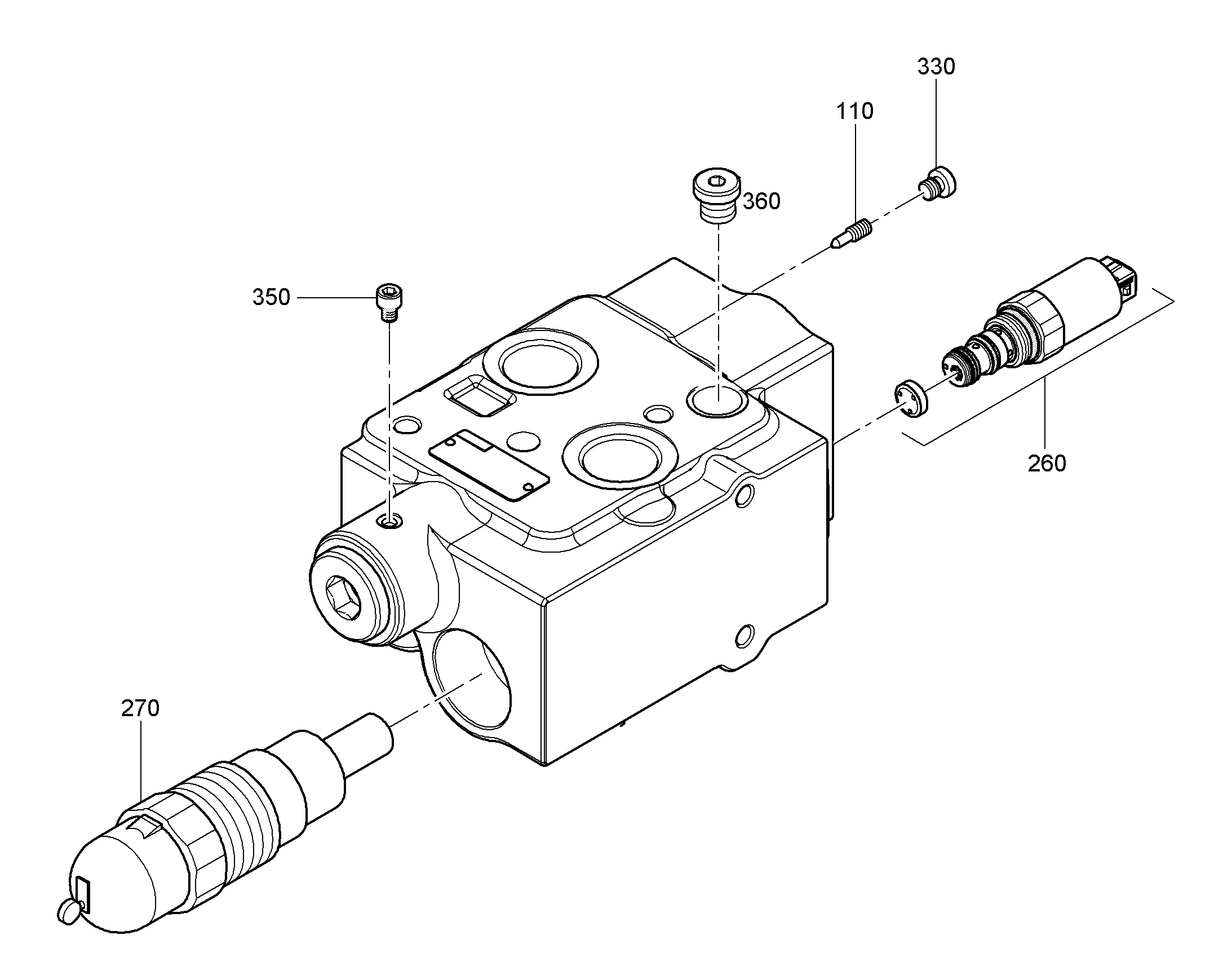 ЗАГЛУШКА РЕЗЬБОВАЯ G 1/4 11254296 LIEBHERR